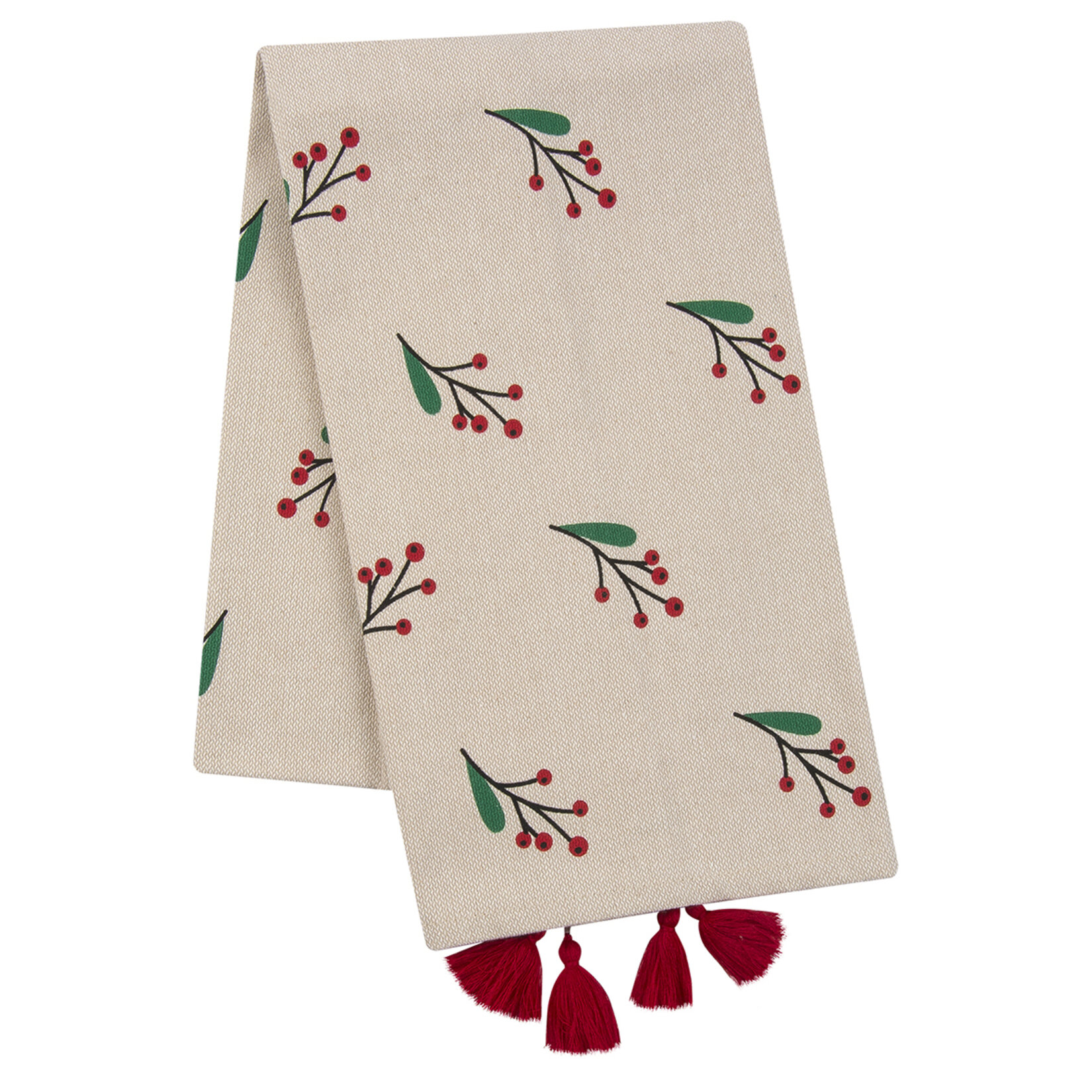 Samteks Faralya Kokina Püsküllü Runner 45 x 140 Cm