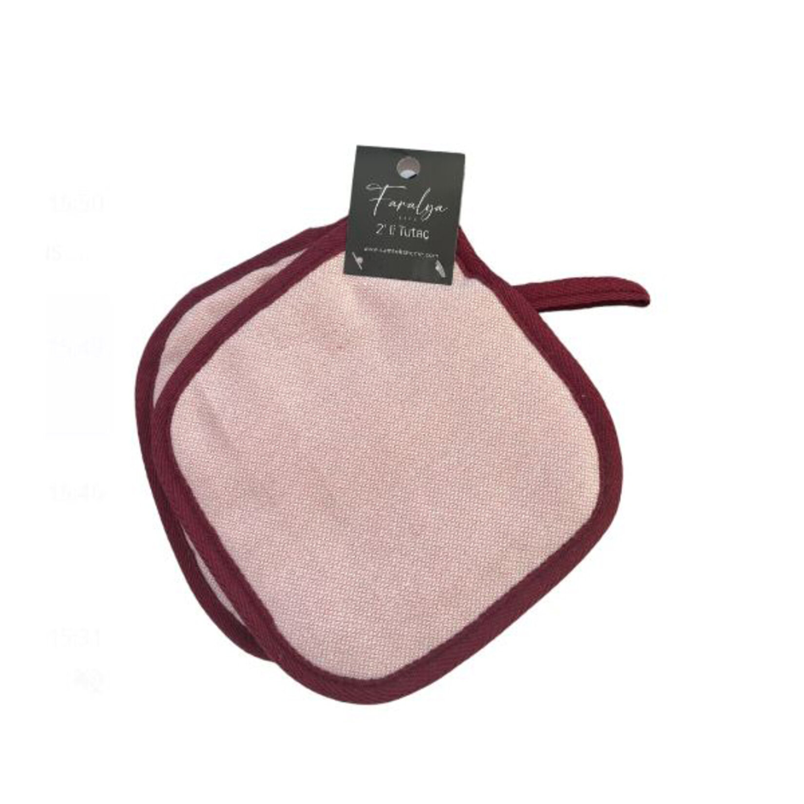 Samteks Faralya Desensiz 2'li Tutaç 17x17Cm