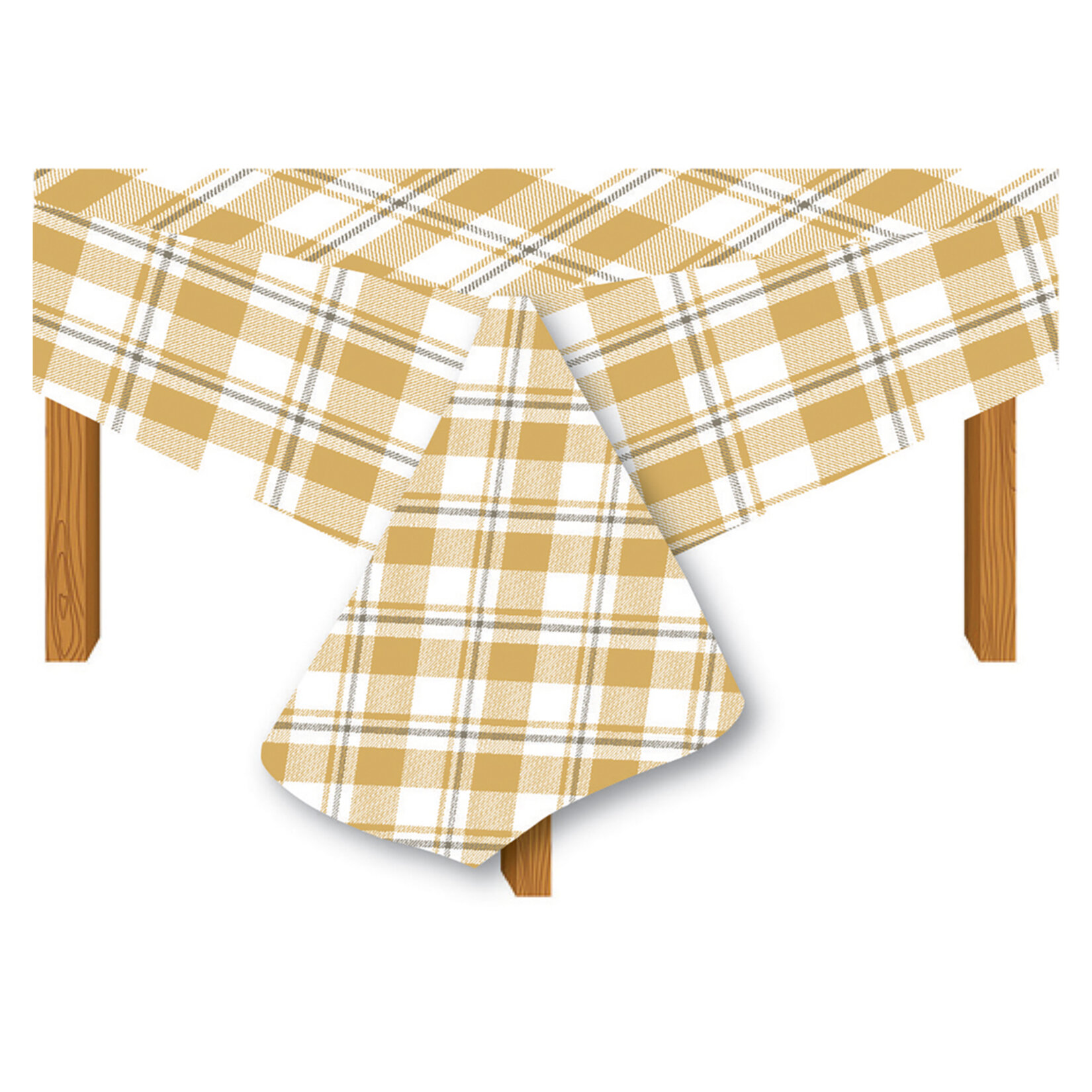 Evde Home Dertsiz Masa Örtüsü 140 x 140 Cm - Görsel 3