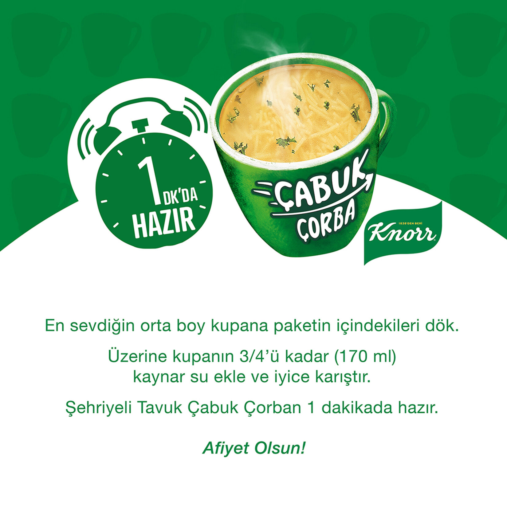 Knorr Çabuk Çorba Şehriyeli Tavuk 17 G - Görsel 5