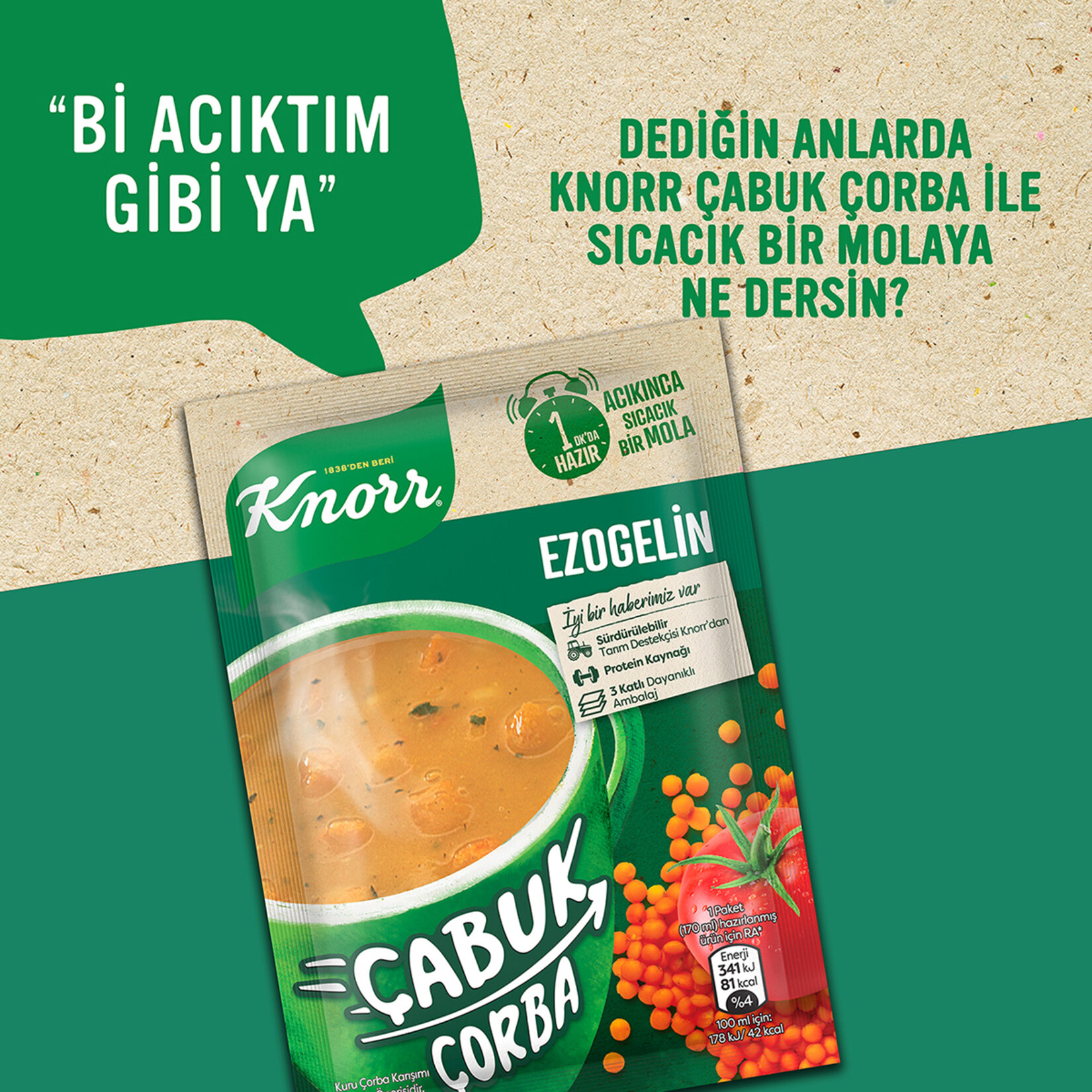 Knorr Çabuk Çorba Ezogelin 22 G - Görsel 4