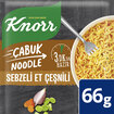 Knorr Sebzeli Et Çeşnili Çabuk Noodle 66 G - Görsel 2