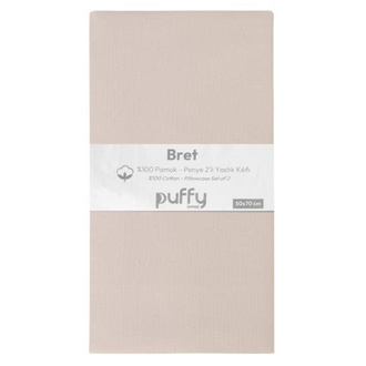 Puffy Bret Penye 2'li Yastık Kılıfı 50 x 70 Cm