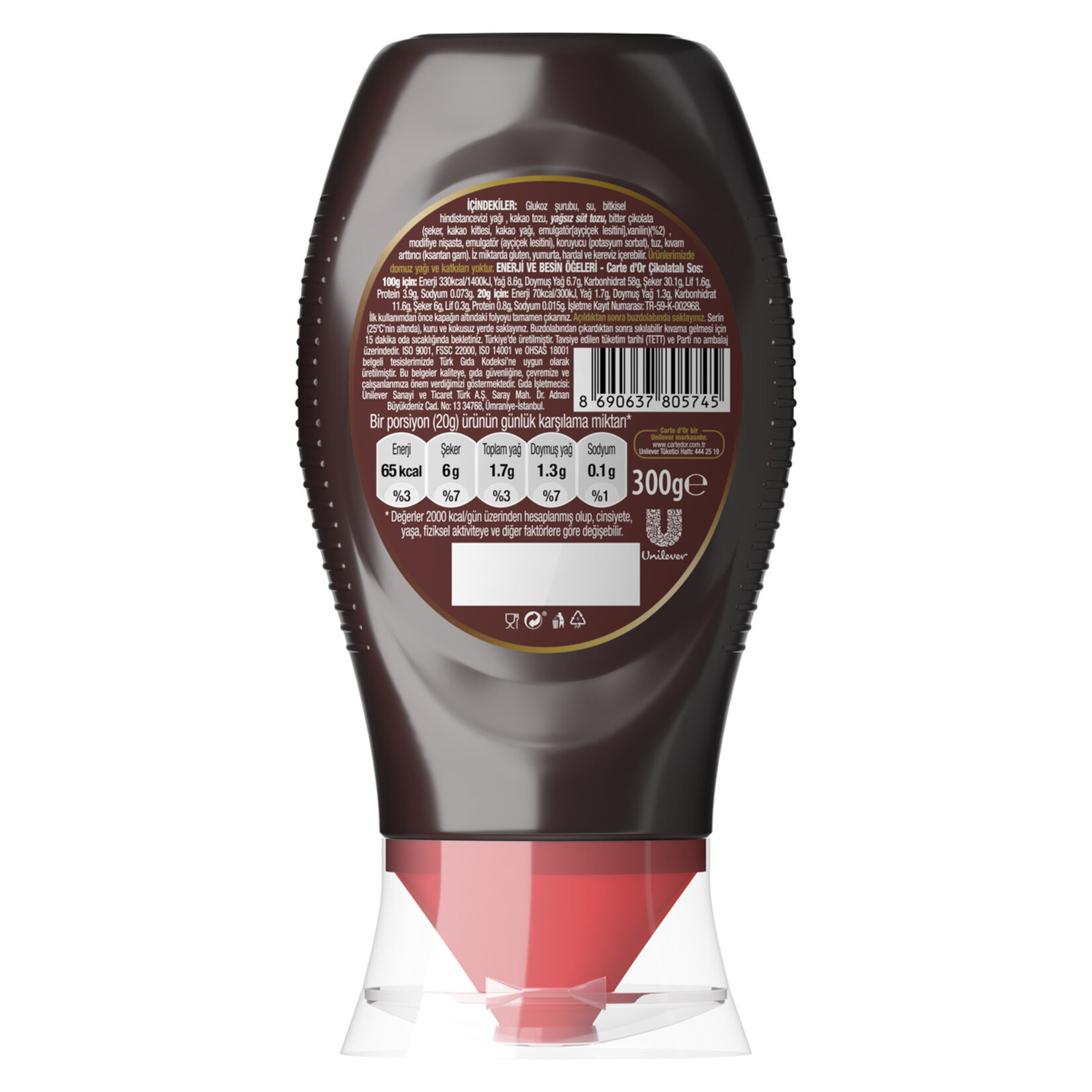 Carte d'Or Hazır Sos Çikolatalı 300 G - Görsel 3