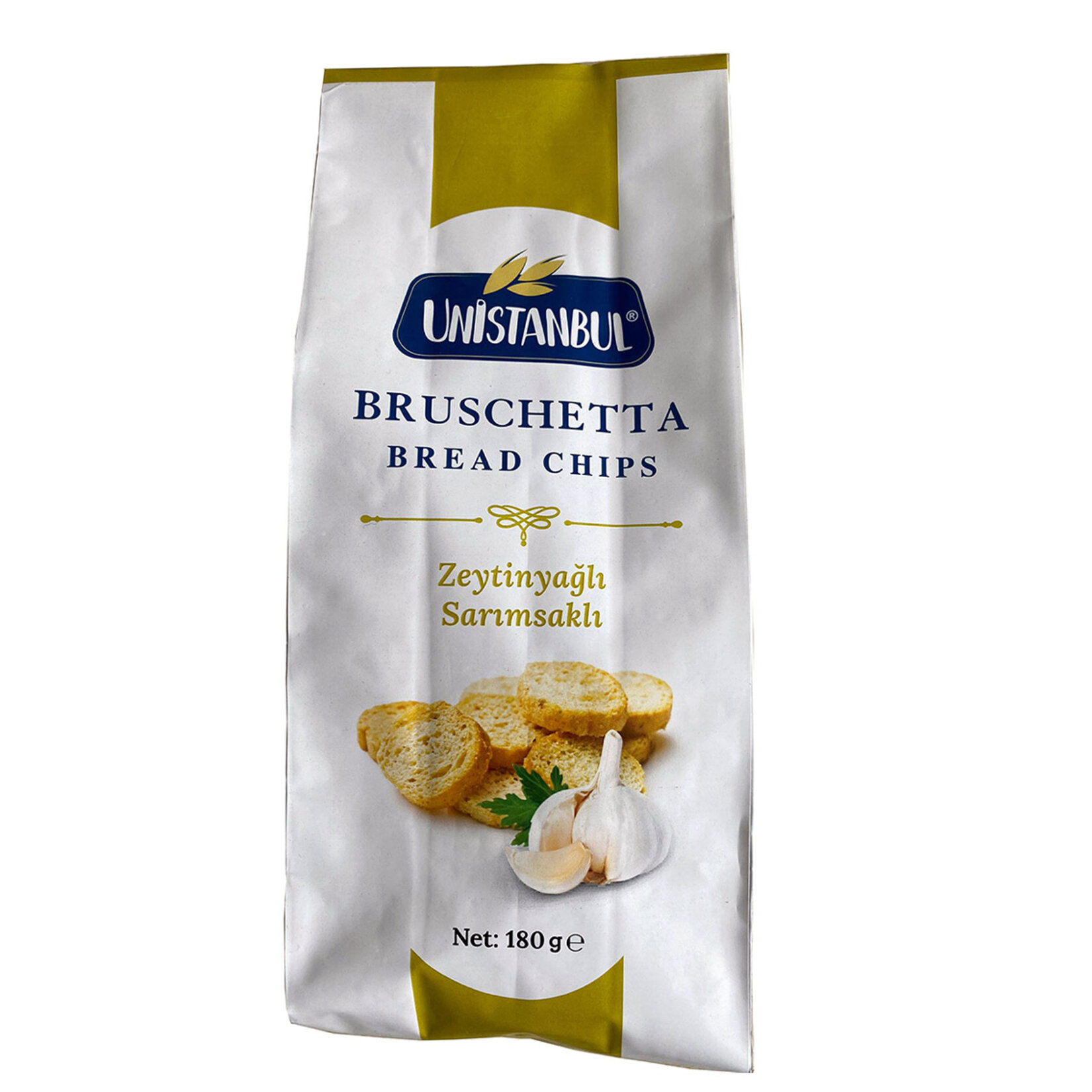 Unistanbul Bruschetta Zeytinyağlı Sarımsaklı Kıtır 180 G