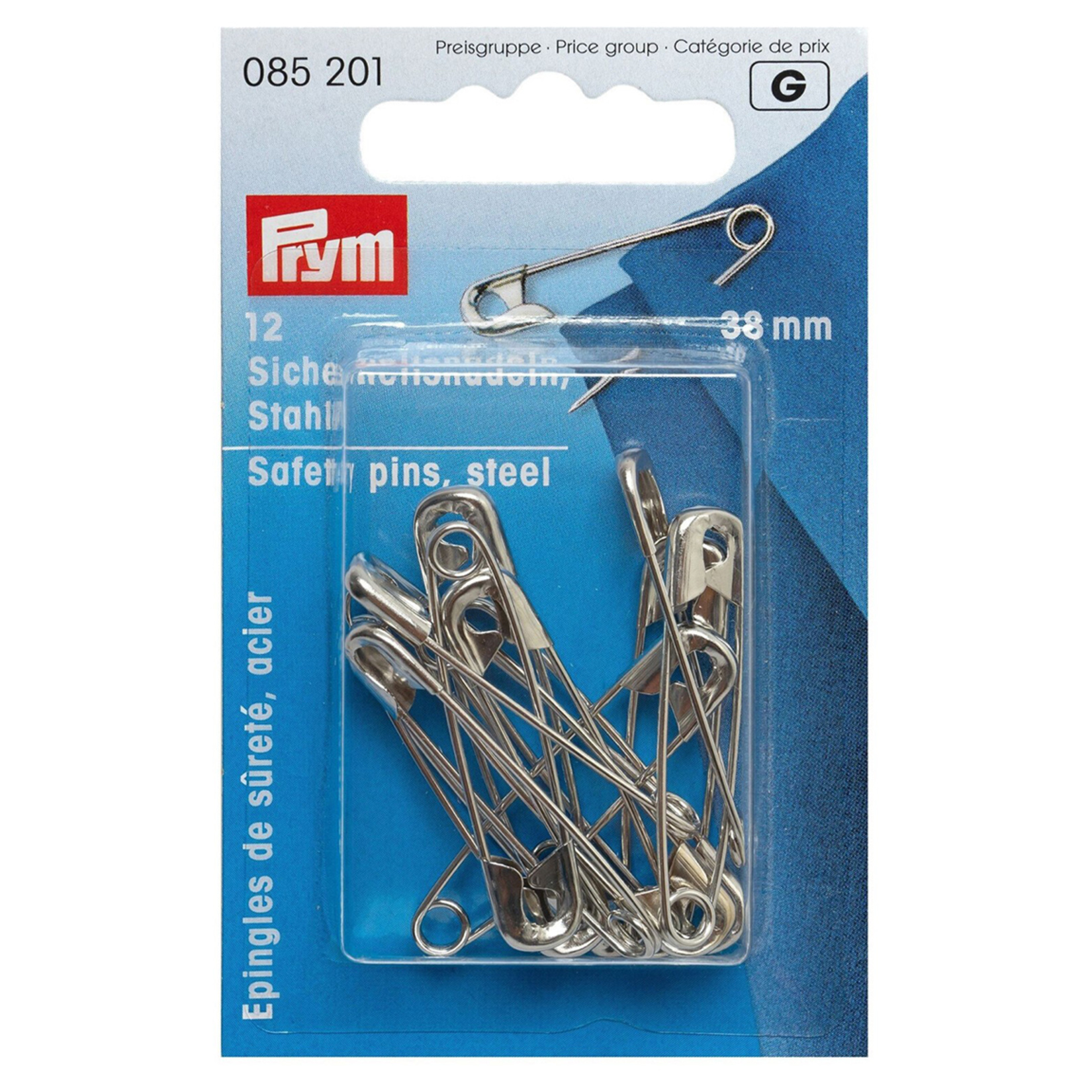 Prym Çengelli İğne 38 Mm 12'li