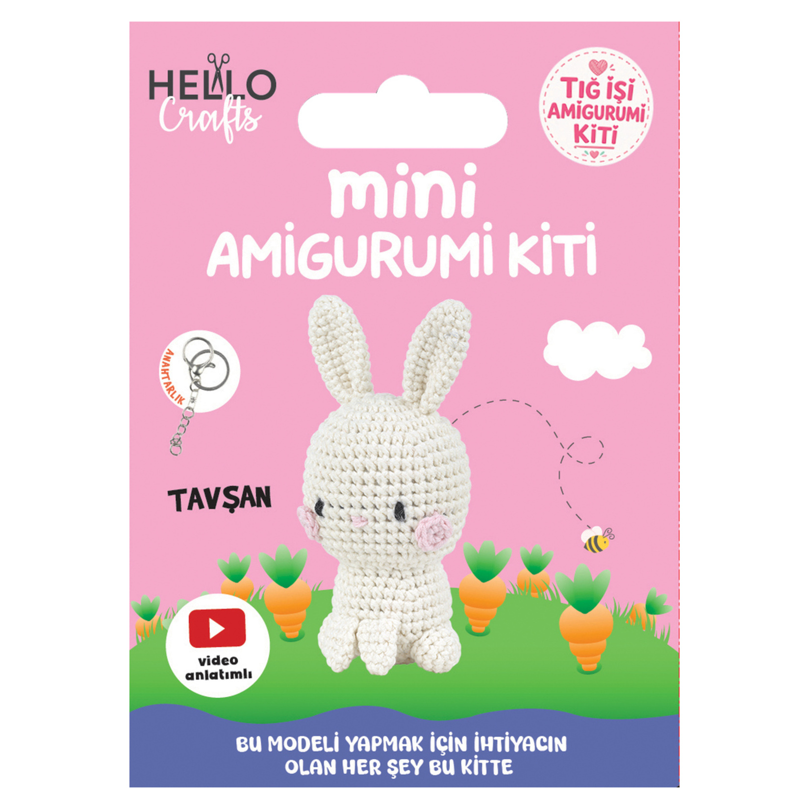 Tuva Mini Amigurumi Kiti - Görsel 2