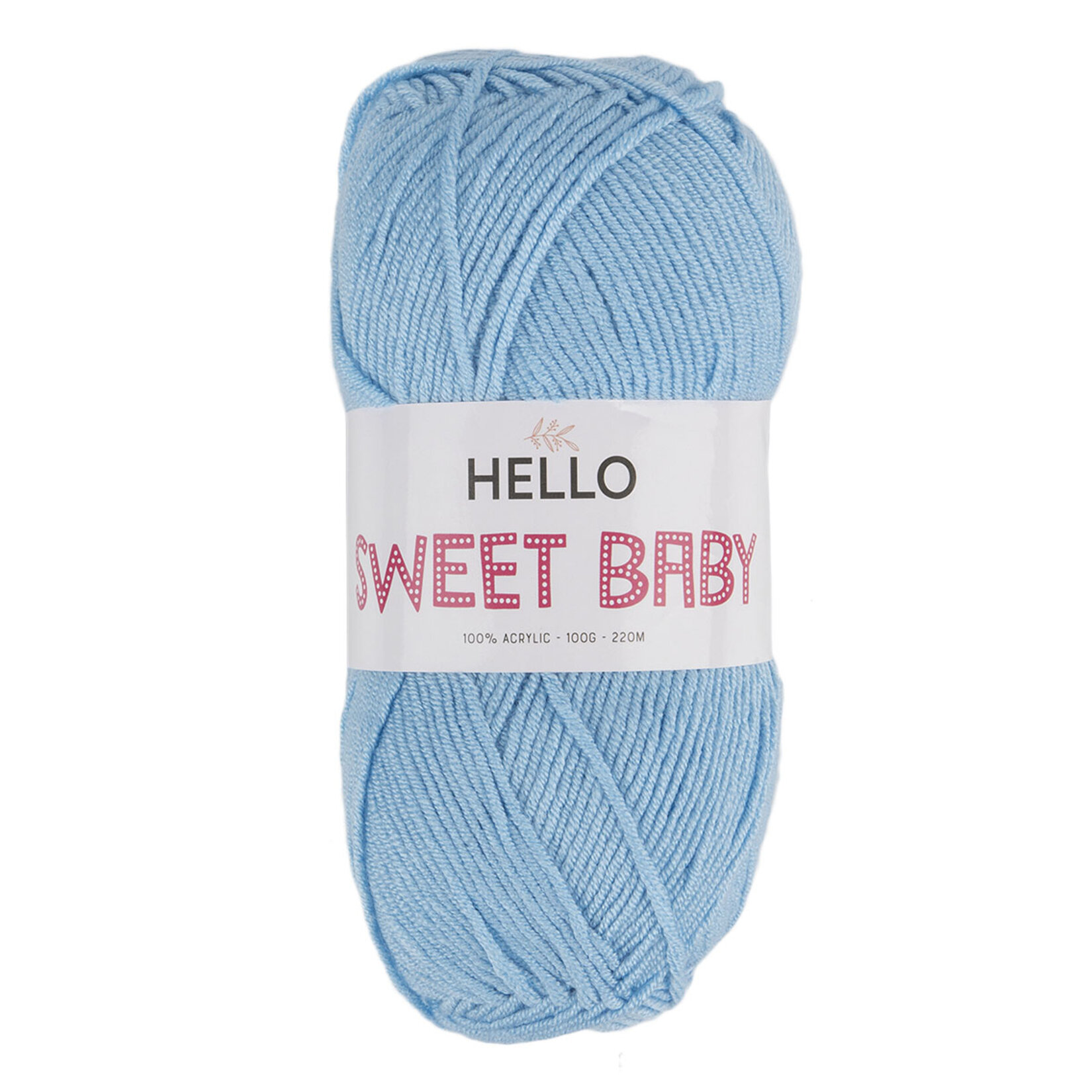 Tuva Hello Sweet Baby Örgü İpliği 100G (220M) Mavi