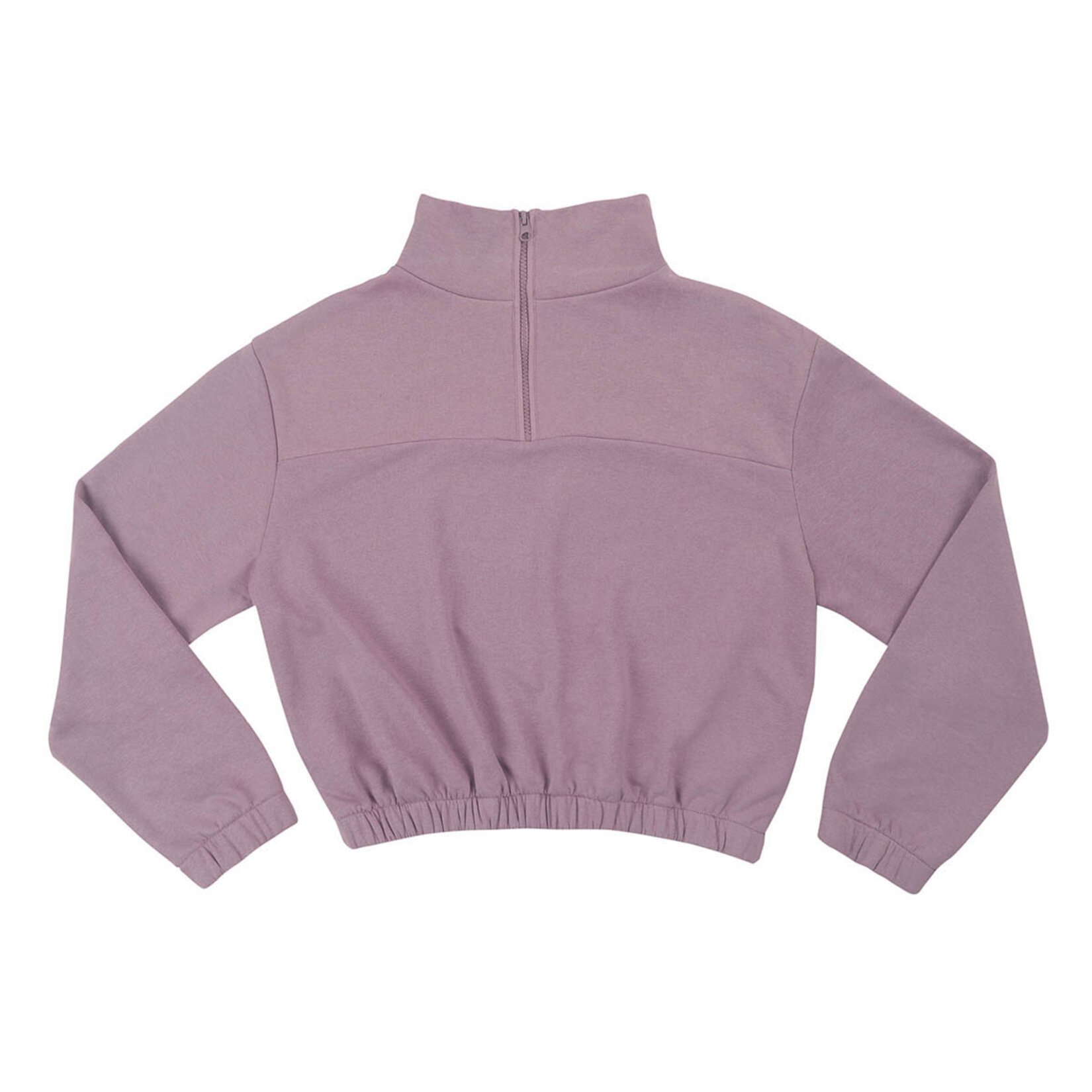 Nap Kadın Yarım Fermuarlı Sweat Eflatun XL