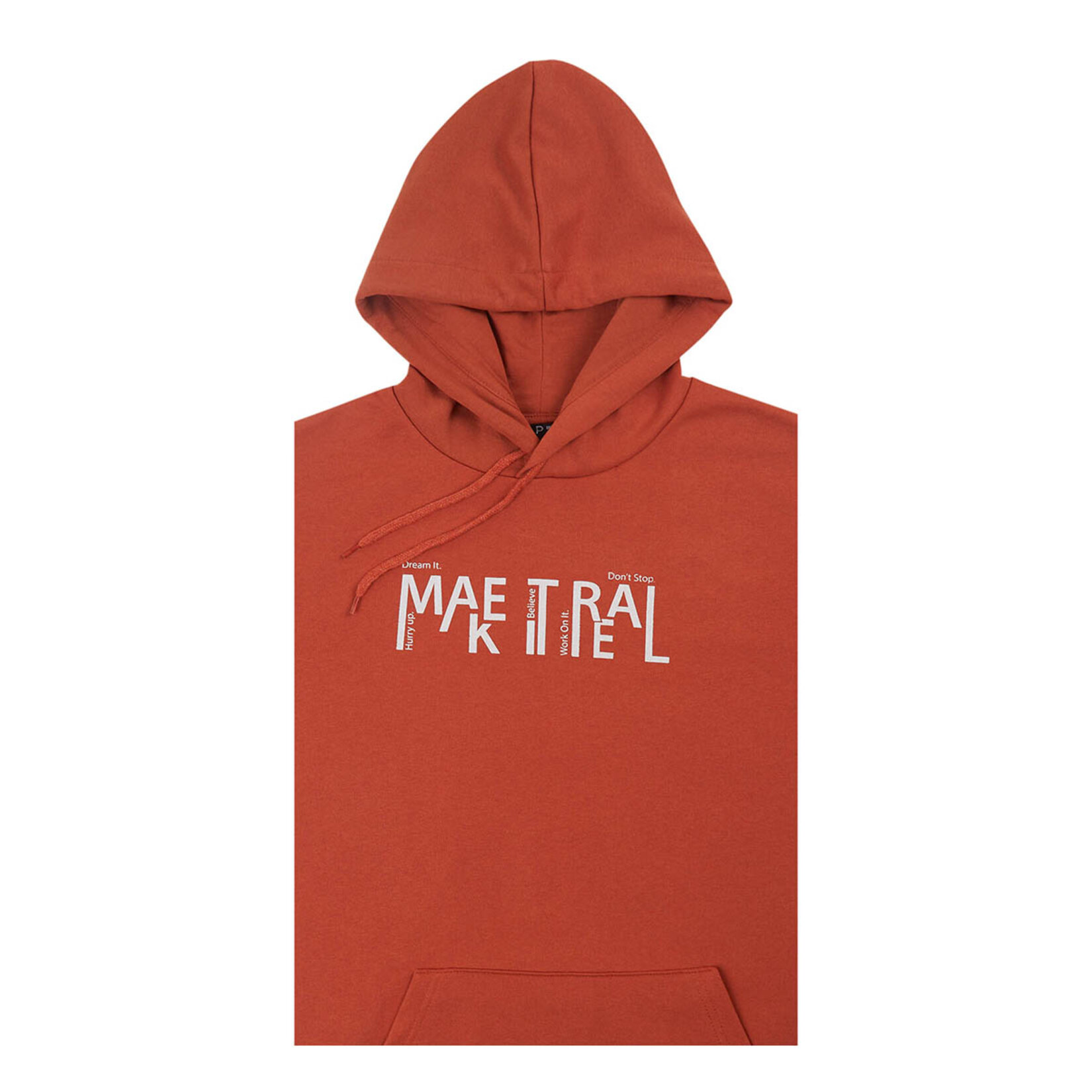 Nap Erkek Baskılı  Sweatshirt Kiremit XXL 