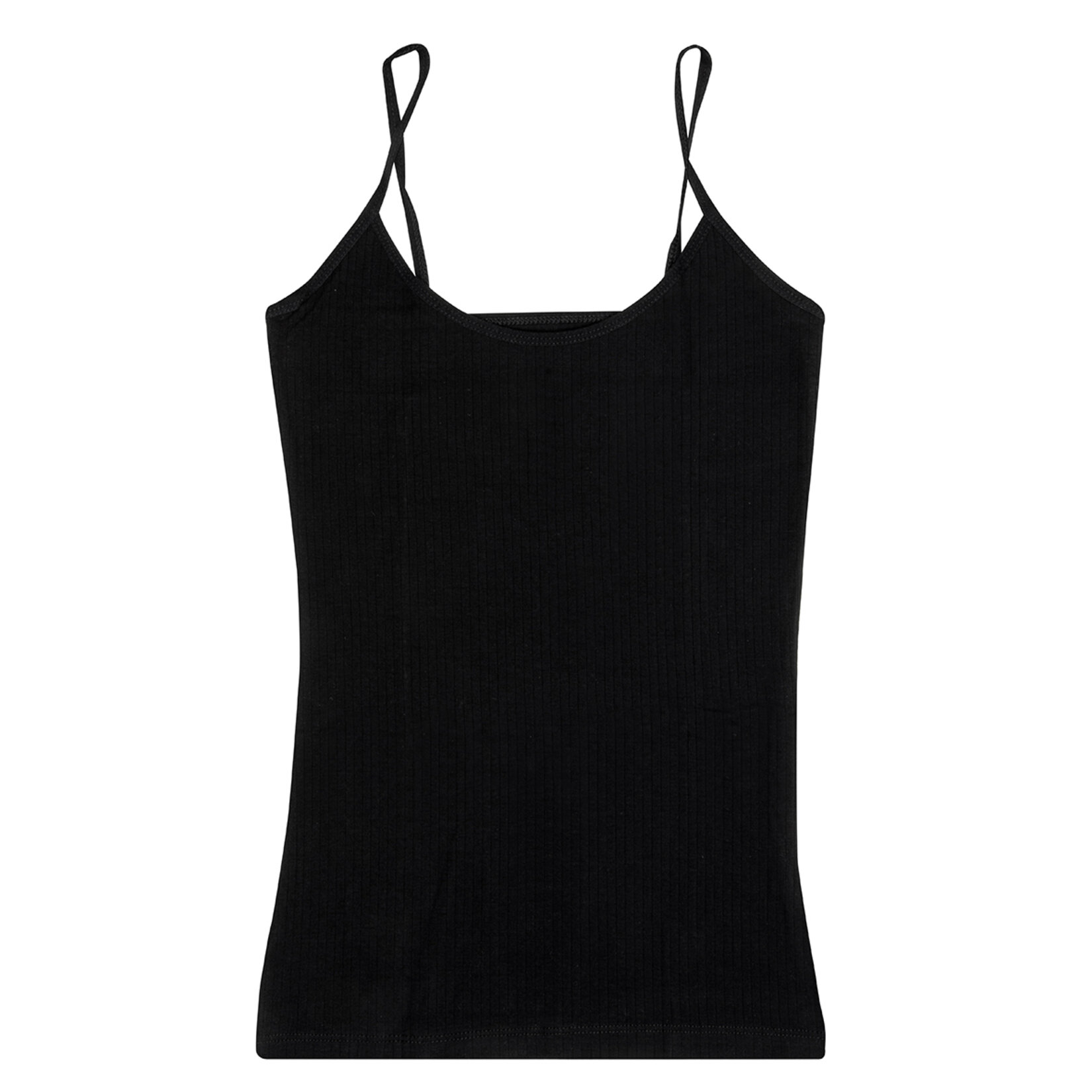 Brix Kadın Fitilli Atlet Siyah XL