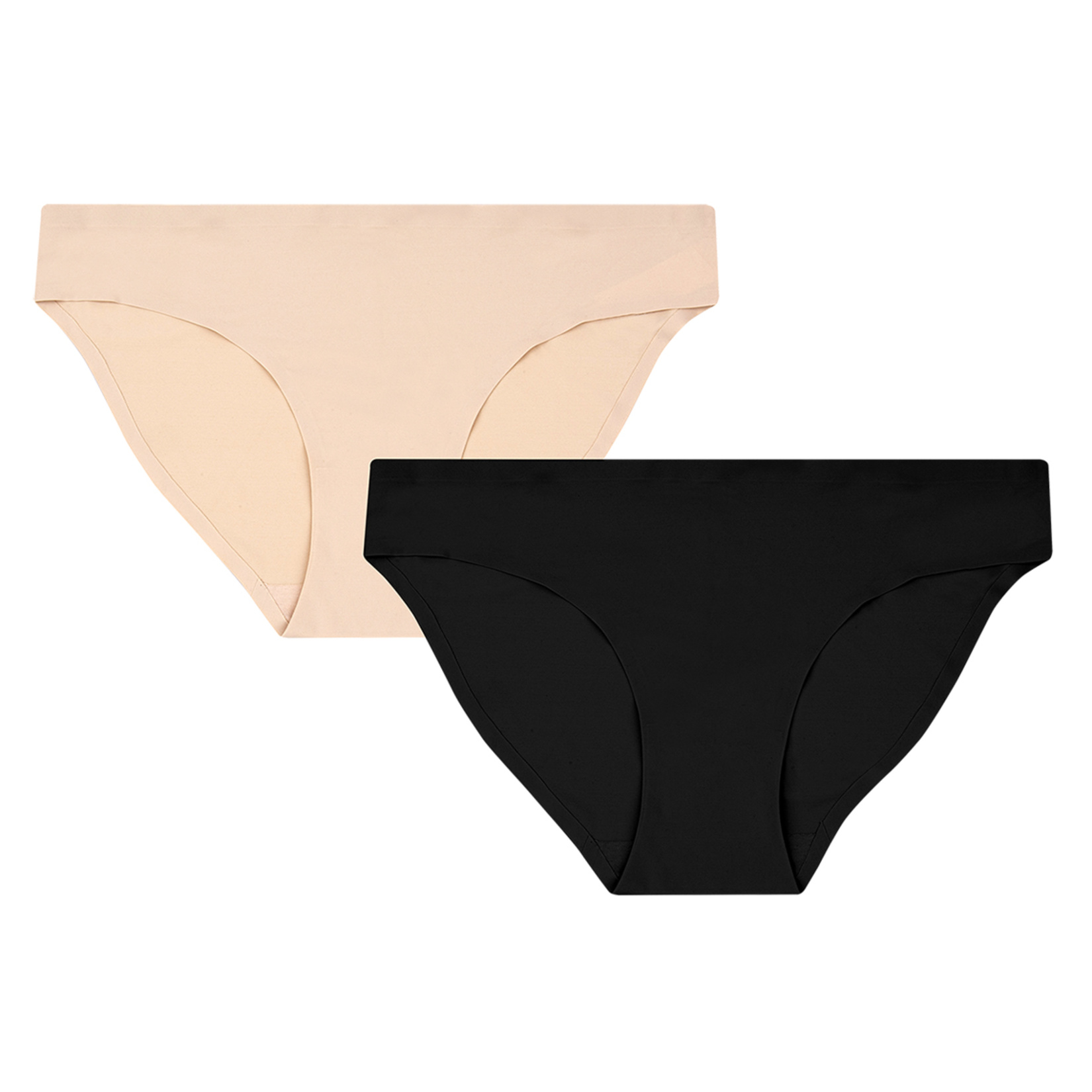 Body Pure 2'li Dikişsiz Lazer Kesim Slip L