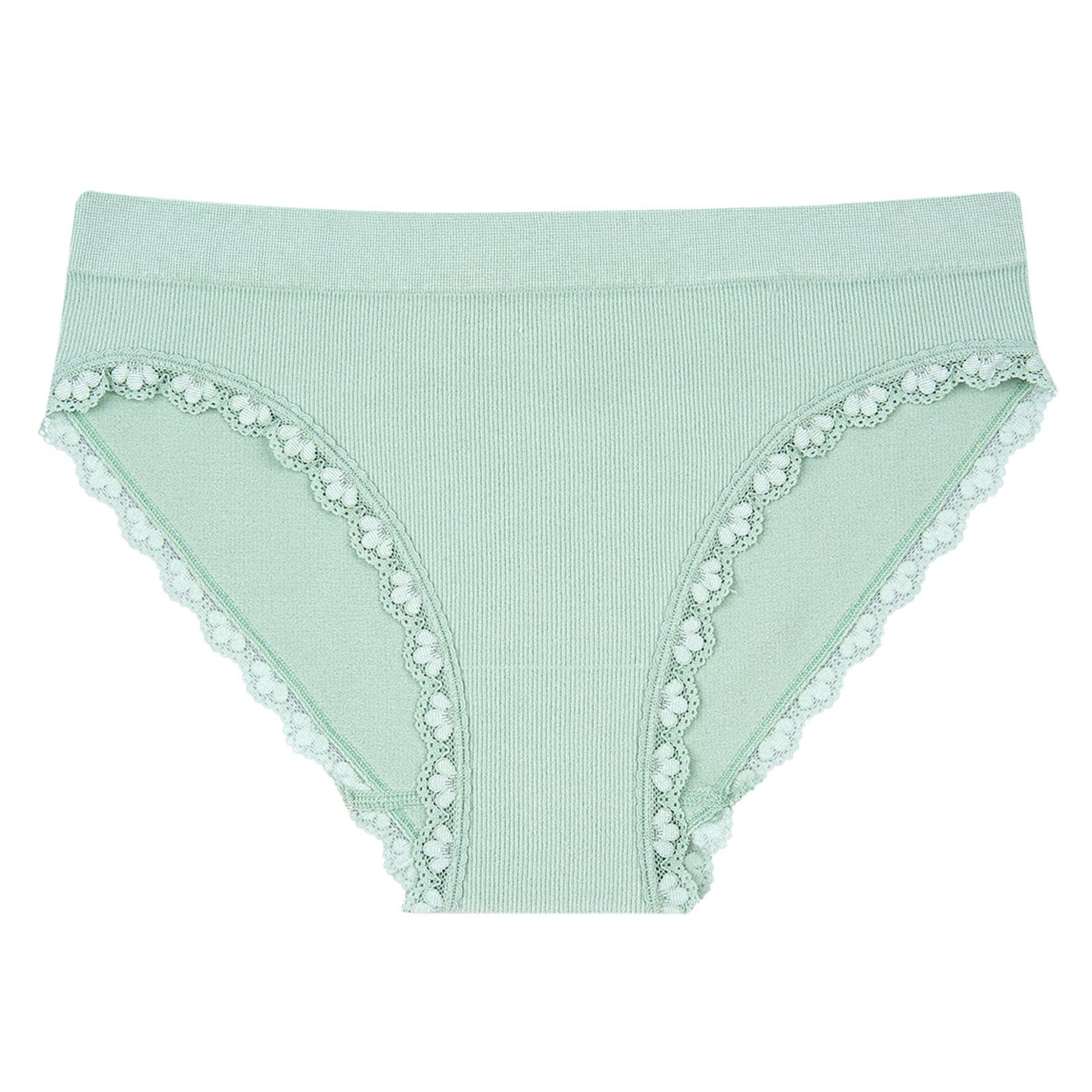 Body Pure Renkli Dantel Kenarlı Slip L - Görsel 1