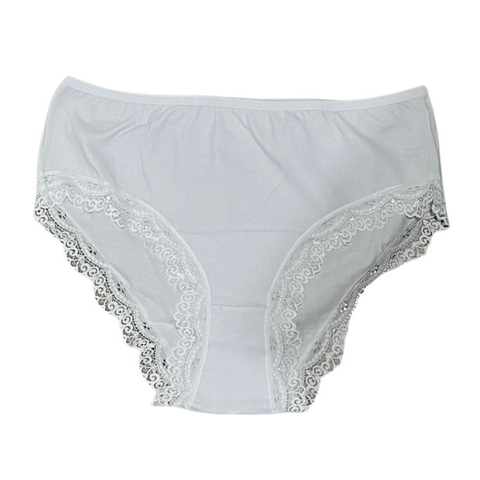 Yaase Dantelli Beyaz Bato Külot L