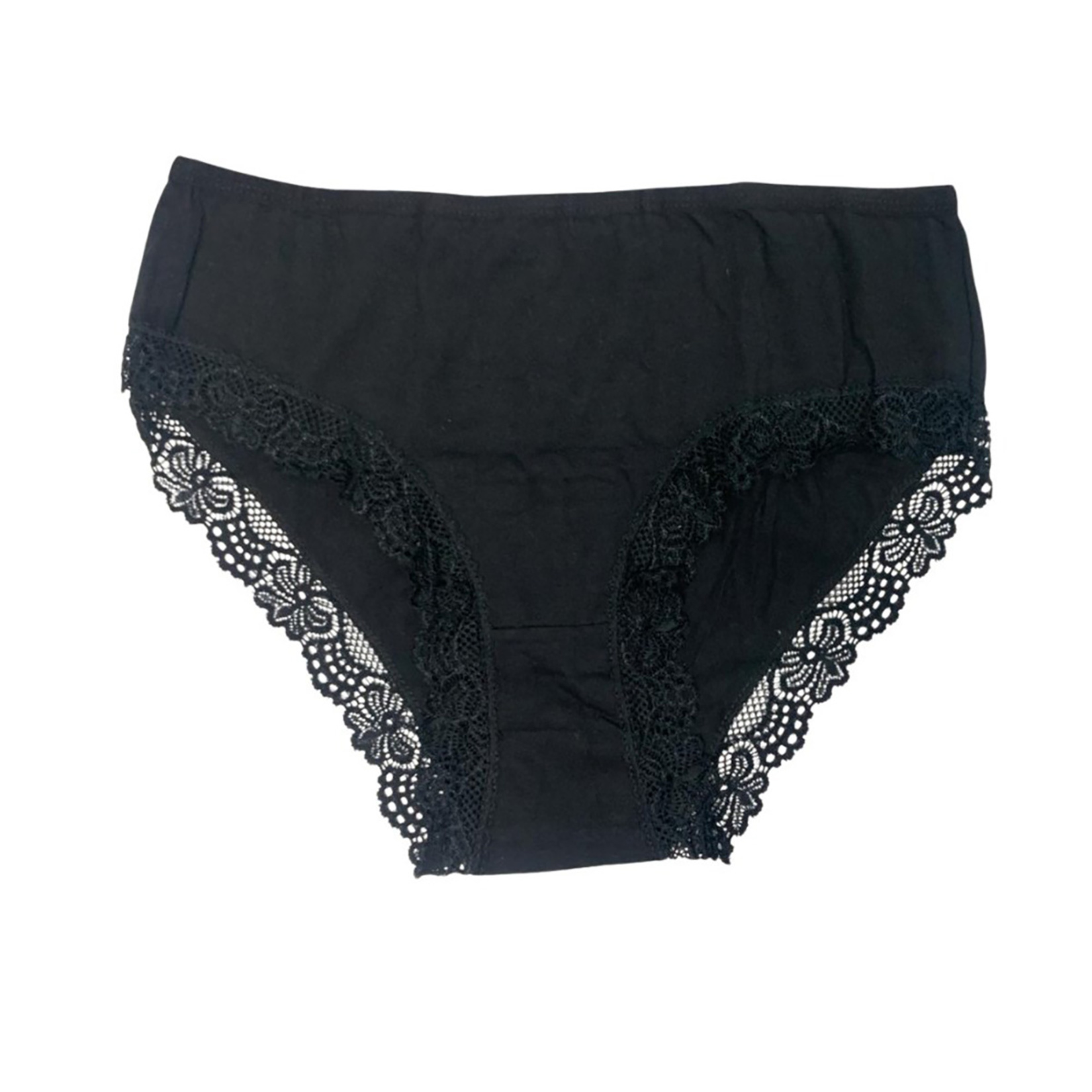 Yaase Dantelli Siyah Bato Külot S