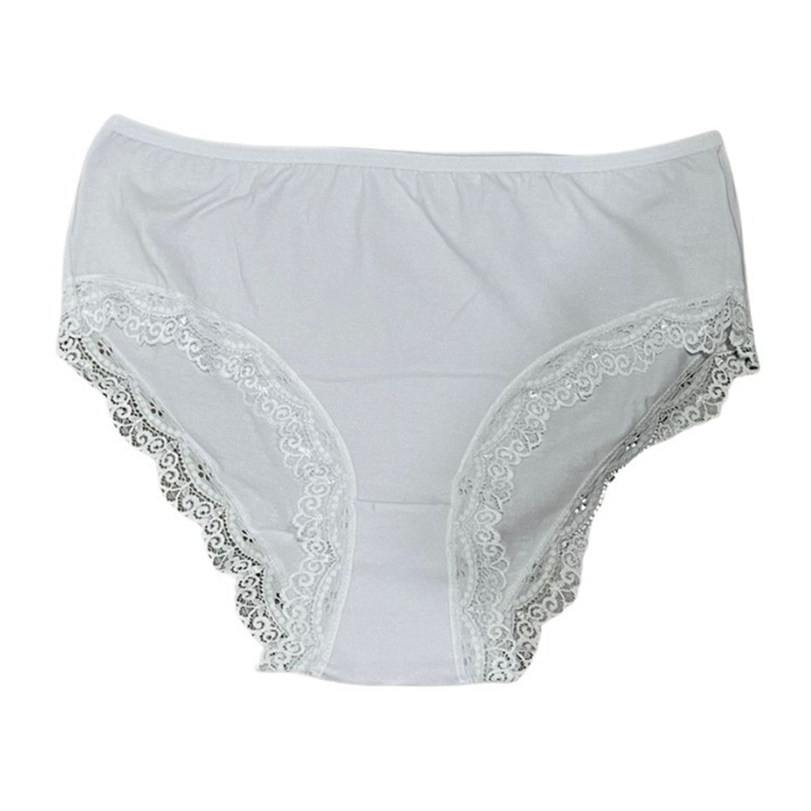 Yaase Dantelli Beyaz Bato Külot XL