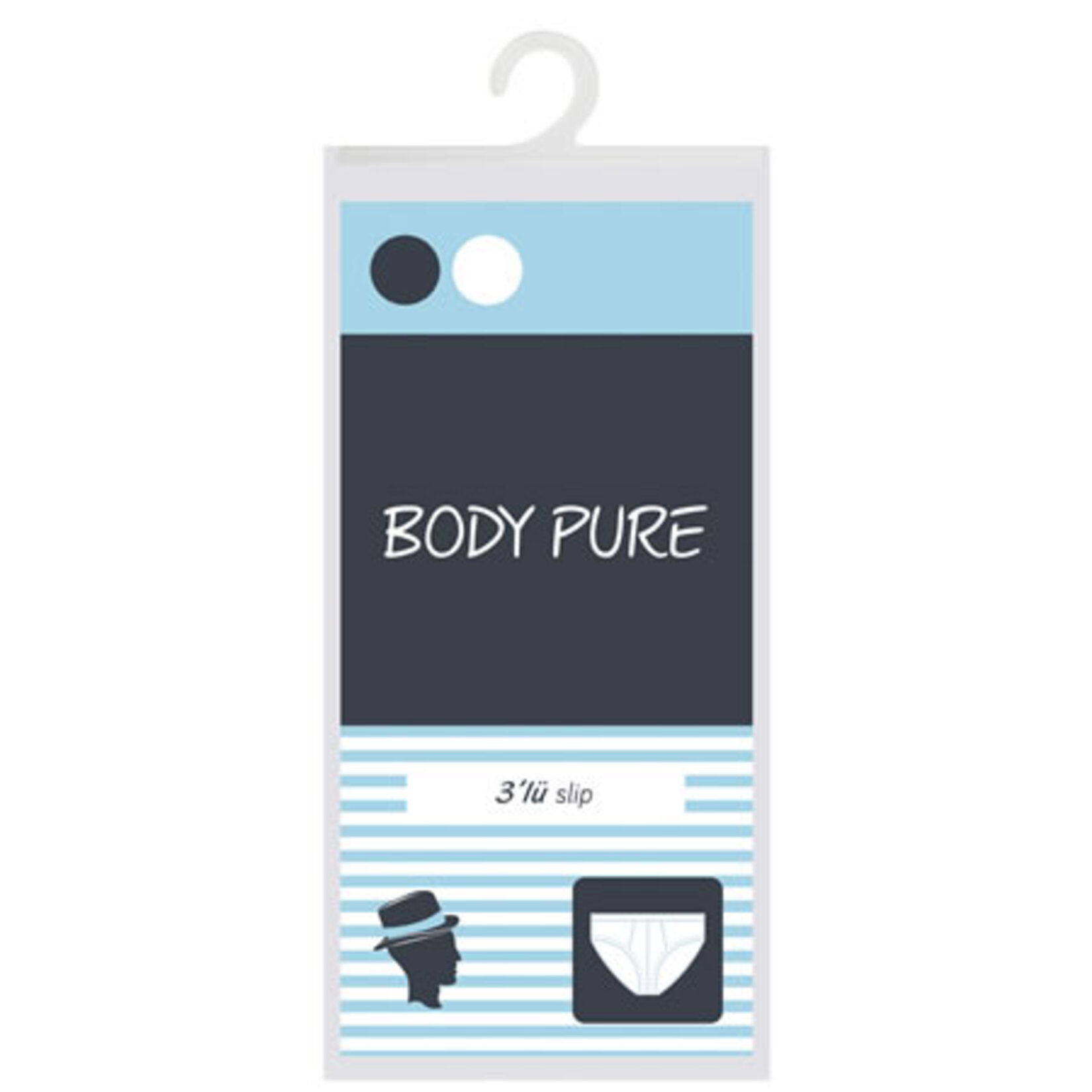 Body Pure&nbsp;Erkek Slip 3'Lü M - Görsel 1