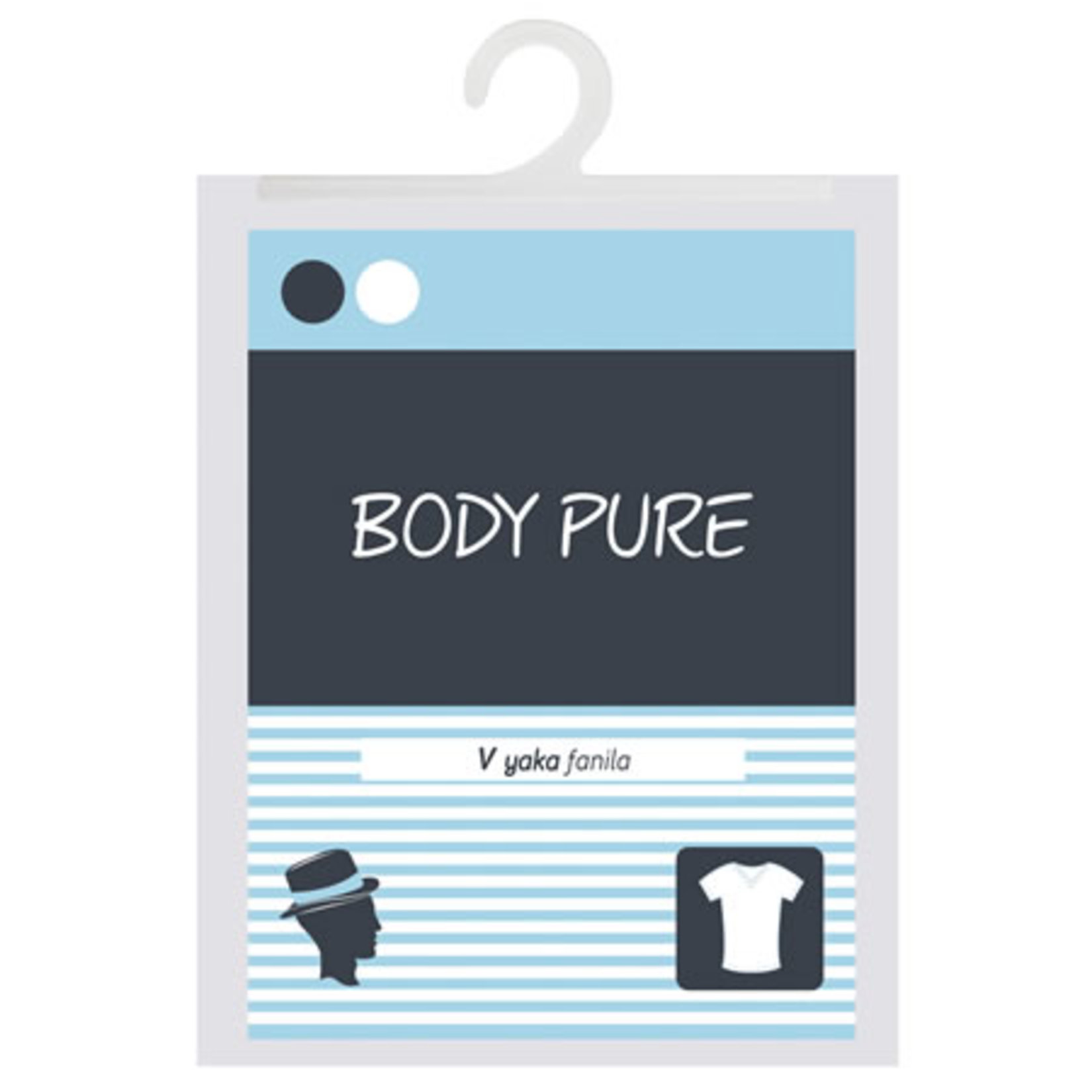 Body Pure&nbsp;Erkek V Yaka Fanila XL