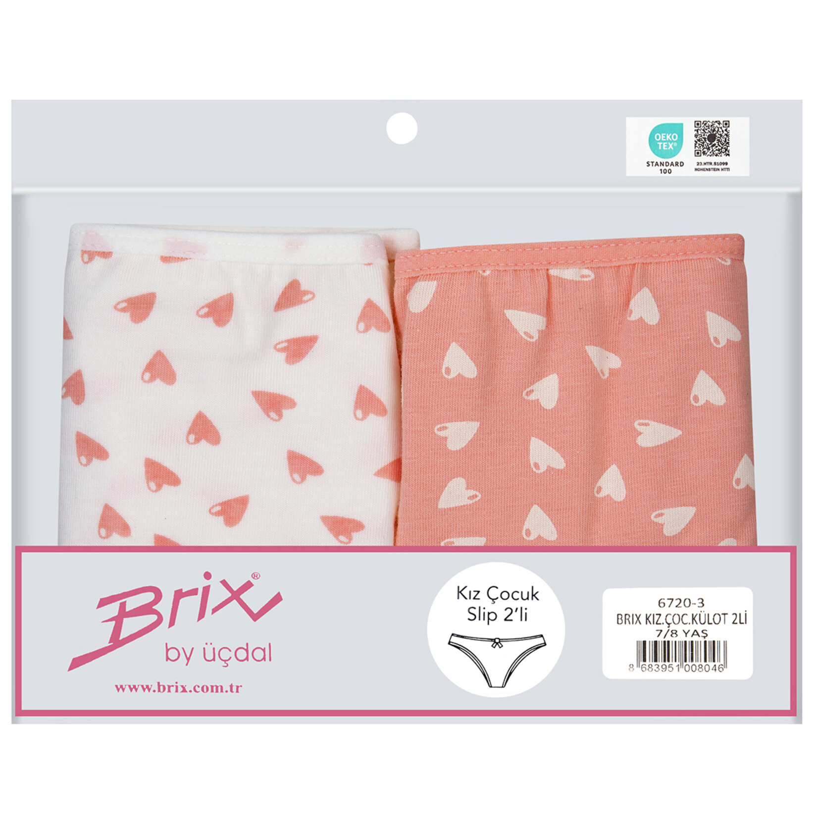 Brıx 2'Li Kız Çocuk Külot A&ü - Görsel 2
