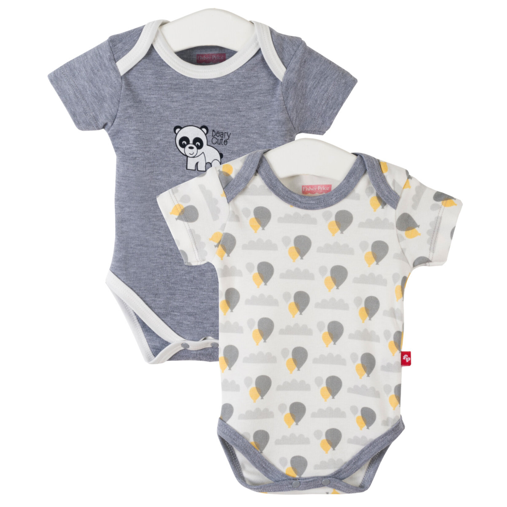 Fisher-Price Panda 2'li Kısa Kol Body