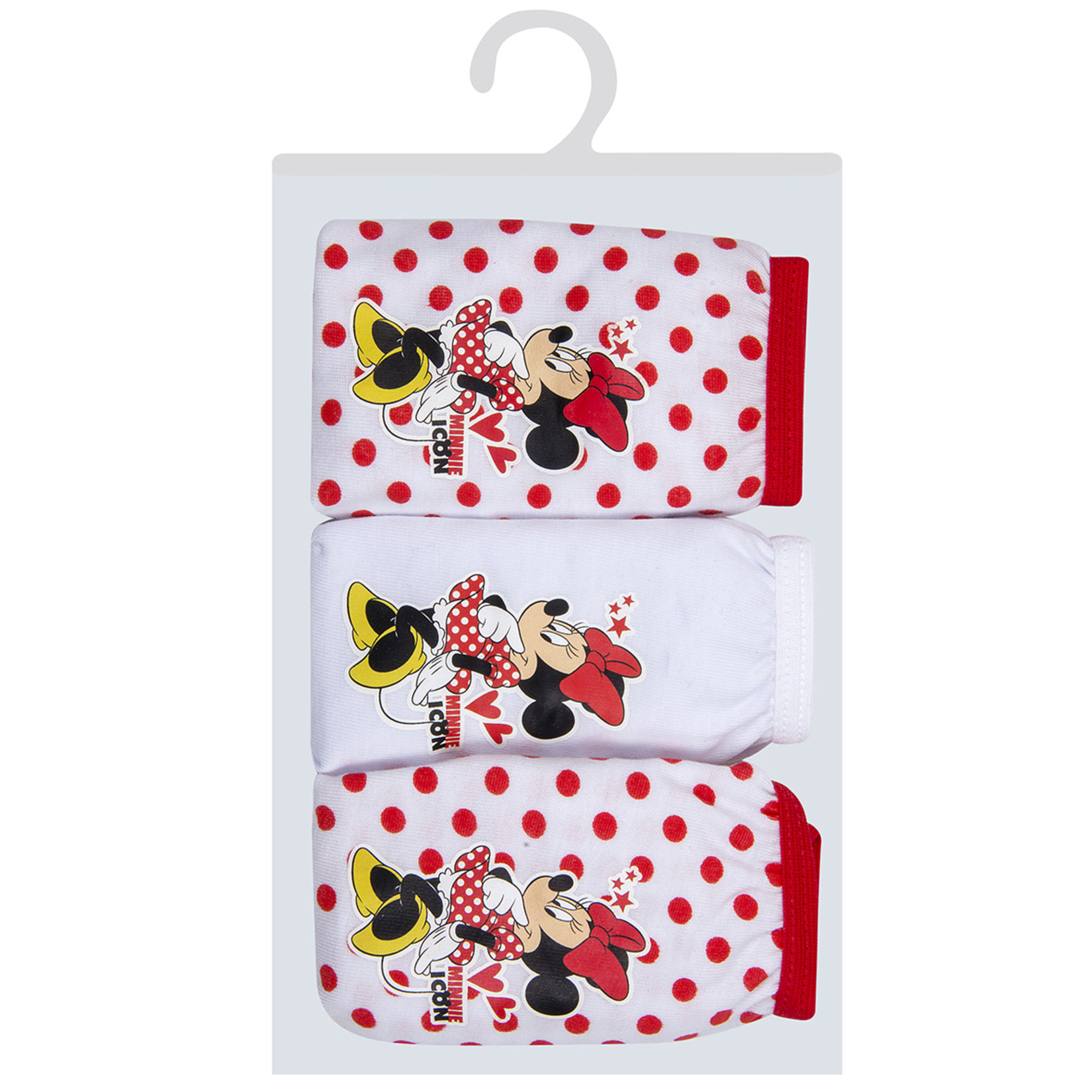 Minnie 3'lü Kız Çocuk Slip Standart