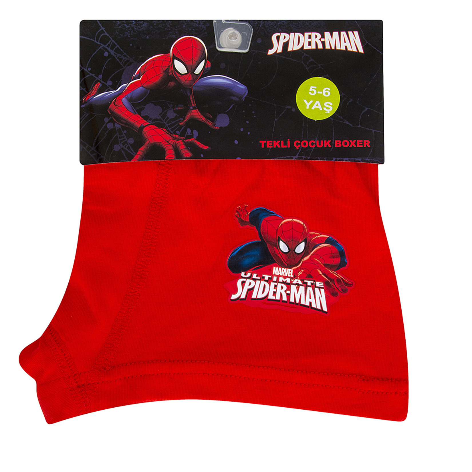 Spiderman Erkek Çocuk Boxer