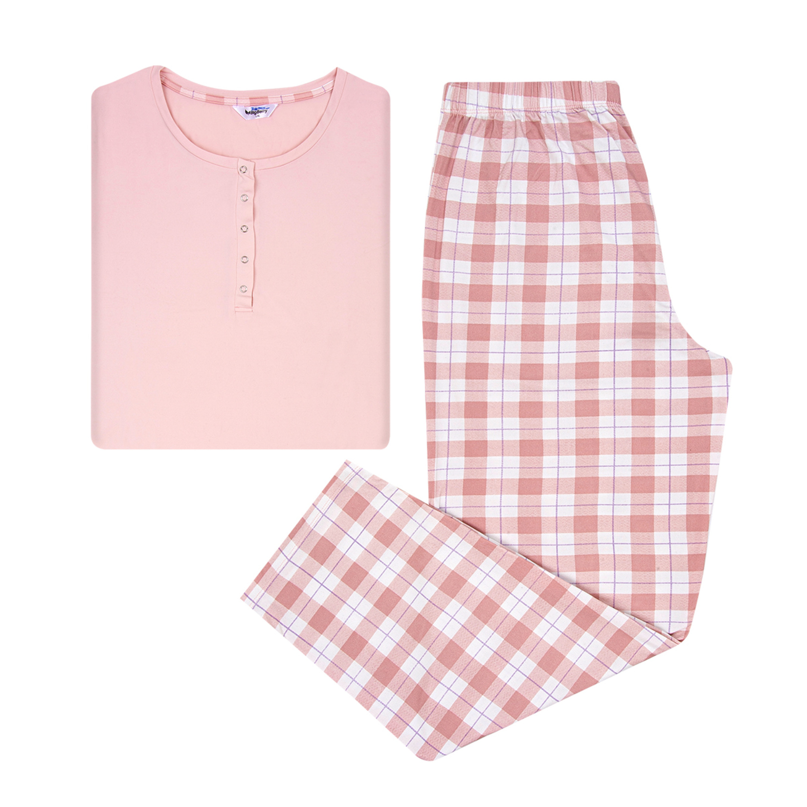 Big Berry Kadın Çıtçıtlı Pijama Takımı