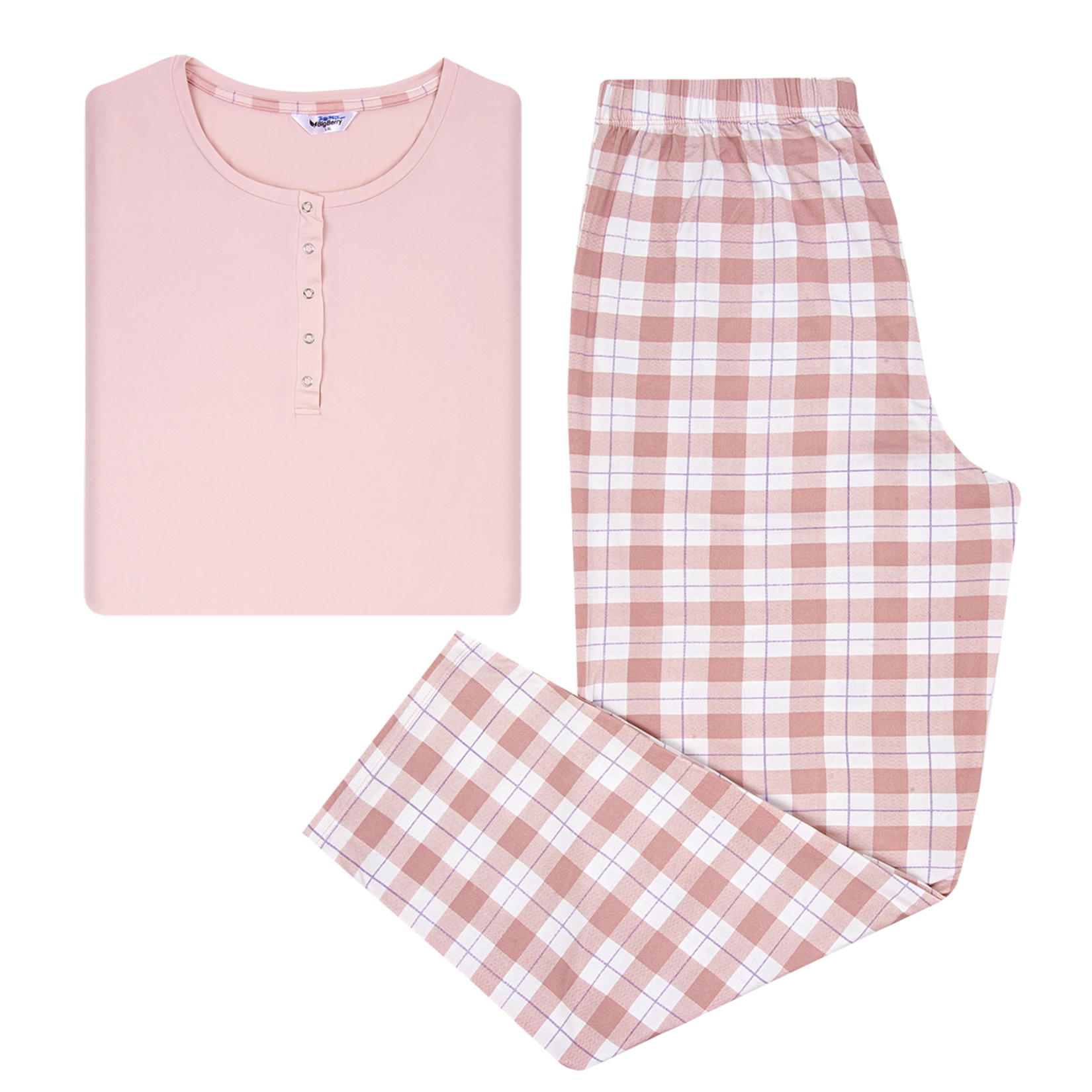 Big Berry Kadın Çıtçıtlı Pijama Takımı