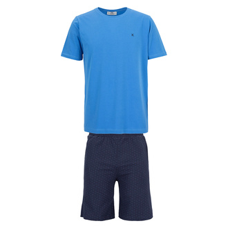 Kiğılı Erkek Kısa Kollu Şort Pijama Takımı