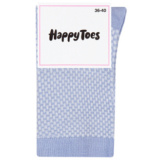 Happy Toes Kadın Kareli Viskon Çorap 36-40