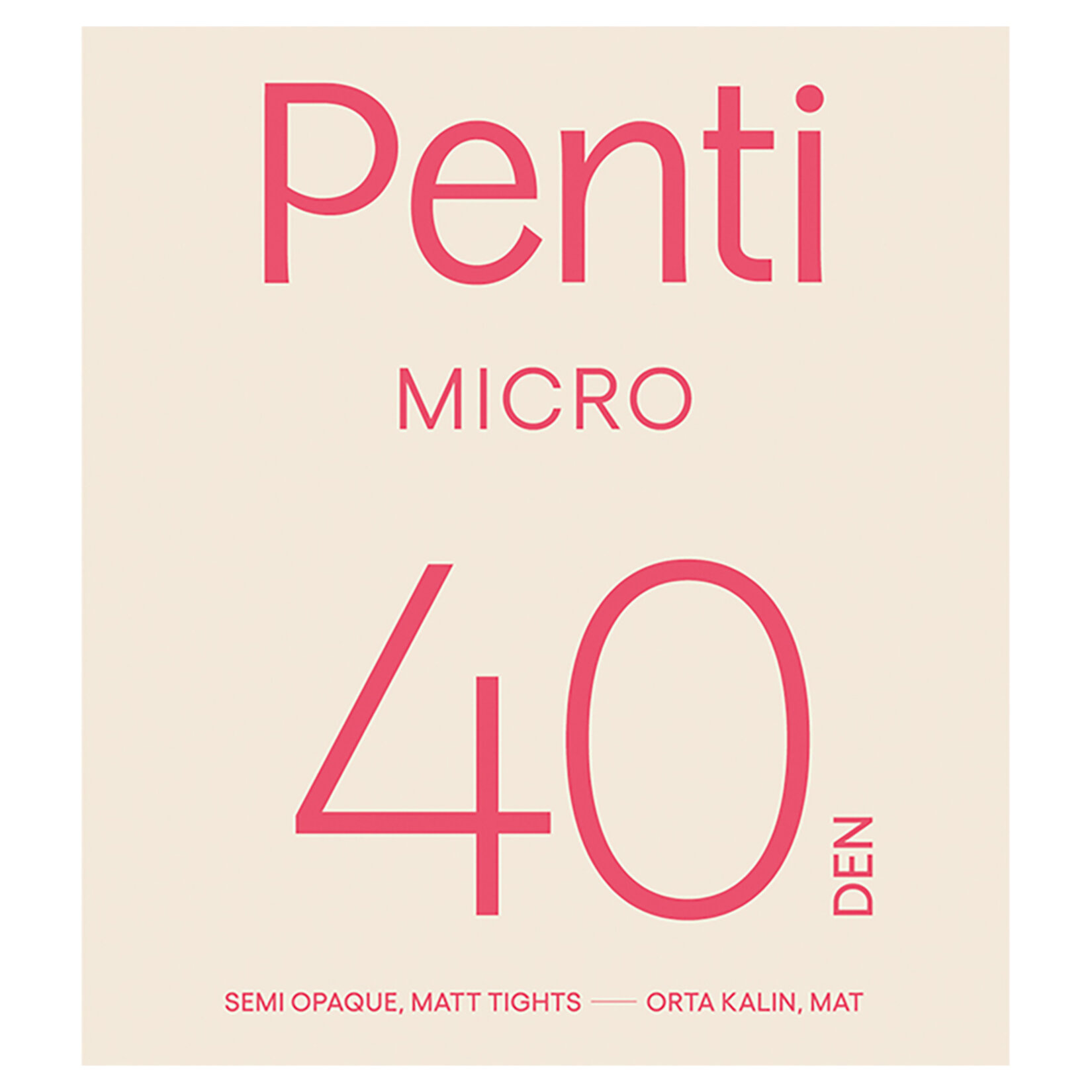 Penti Mikro 40 Den Külotlu Çorap 500/3