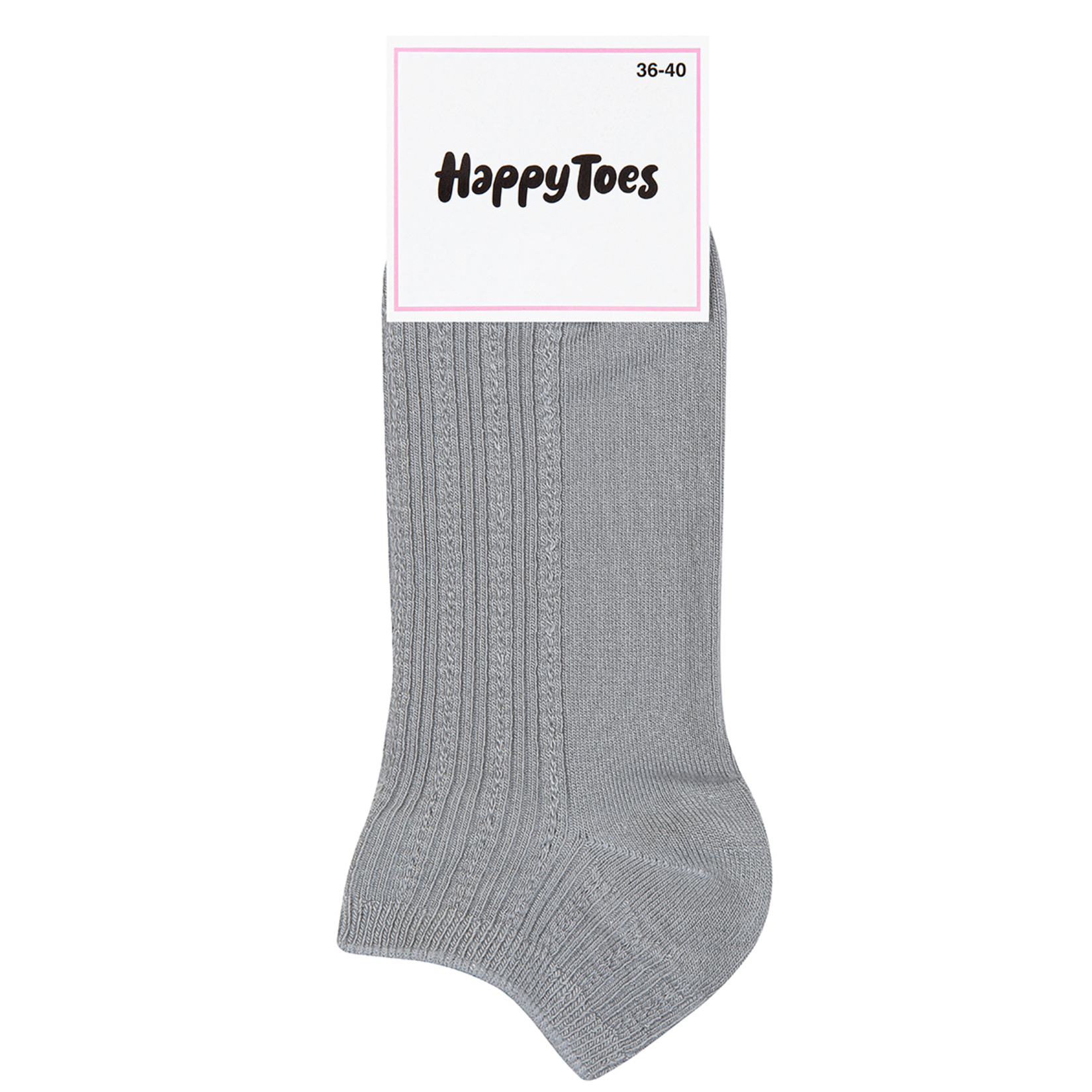 Happy Toes Kabartma Desenli Viskon Patik Çorap 36-40 - Görsel 1