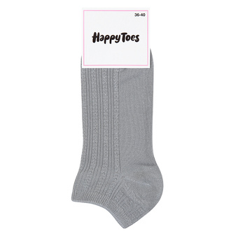 Happy Toes Kabartma Desenli Viskon Patik Çorap 36-40