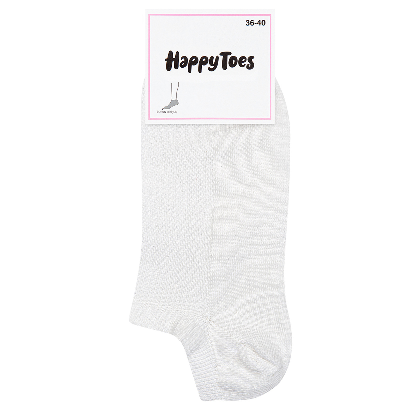 Happy Toes Pikeli Kadın Patik Çorap 36-40 - Görsel 1