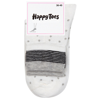 Happy Toes Kadın Çift Lastikli Çorap 36/40