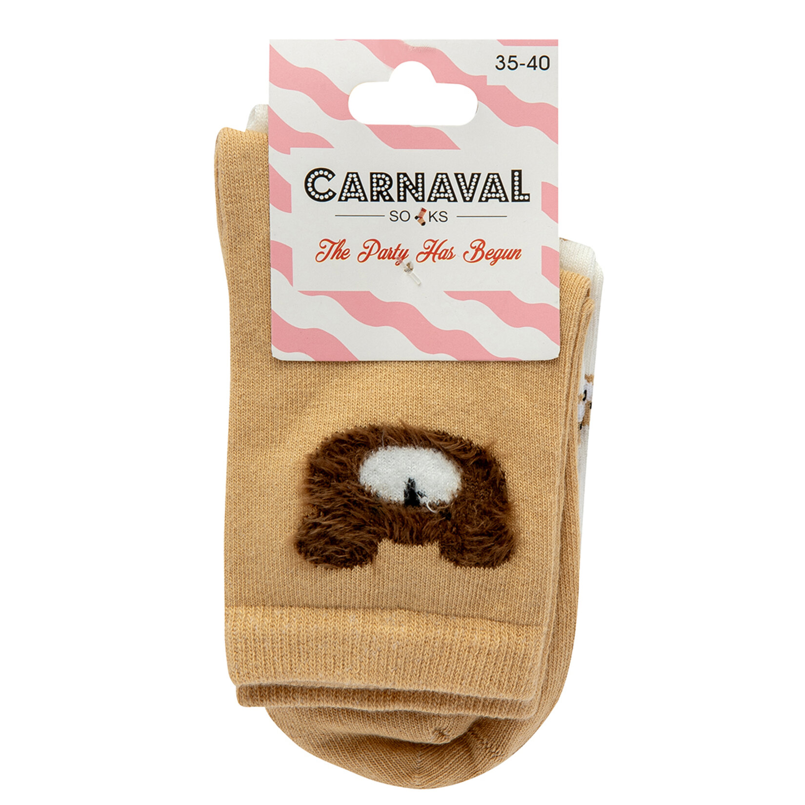Carnaval Socks Ayıcık Desenli Çorap 2'li 35-40