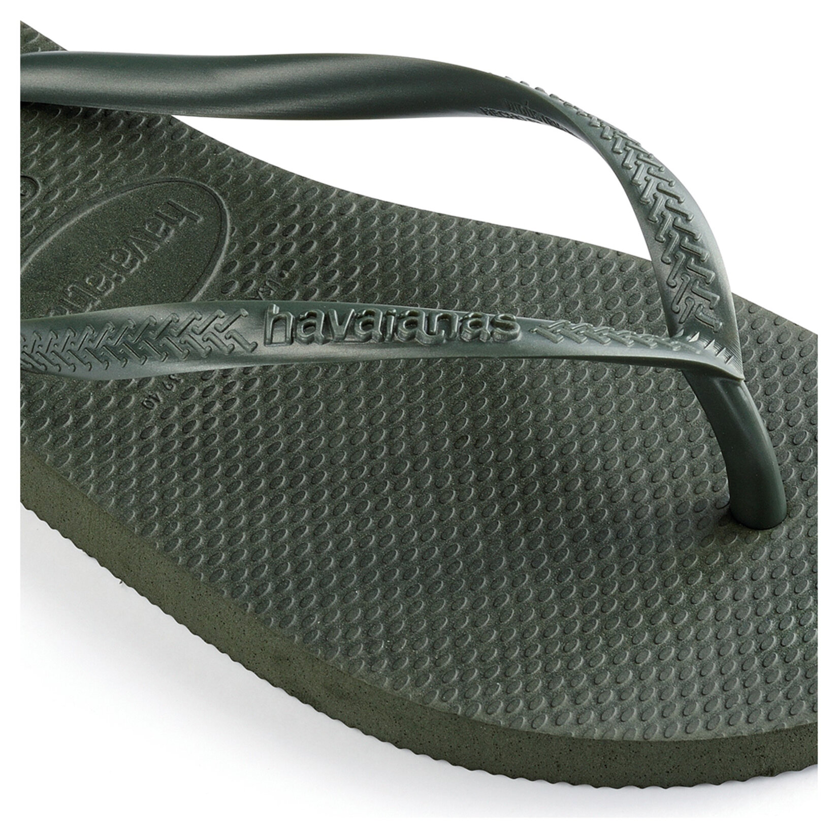 Havaianas Slim Green Olive 39/40 - Görsel 5