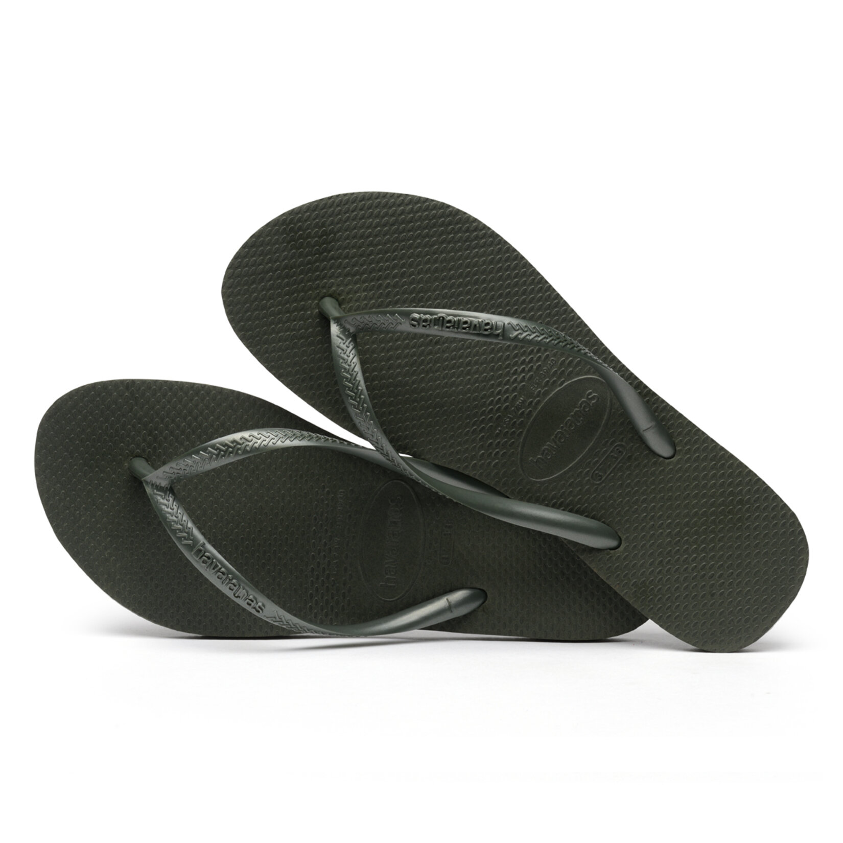 Havaianas Slim Green Olive 41/42 - Görsel 4