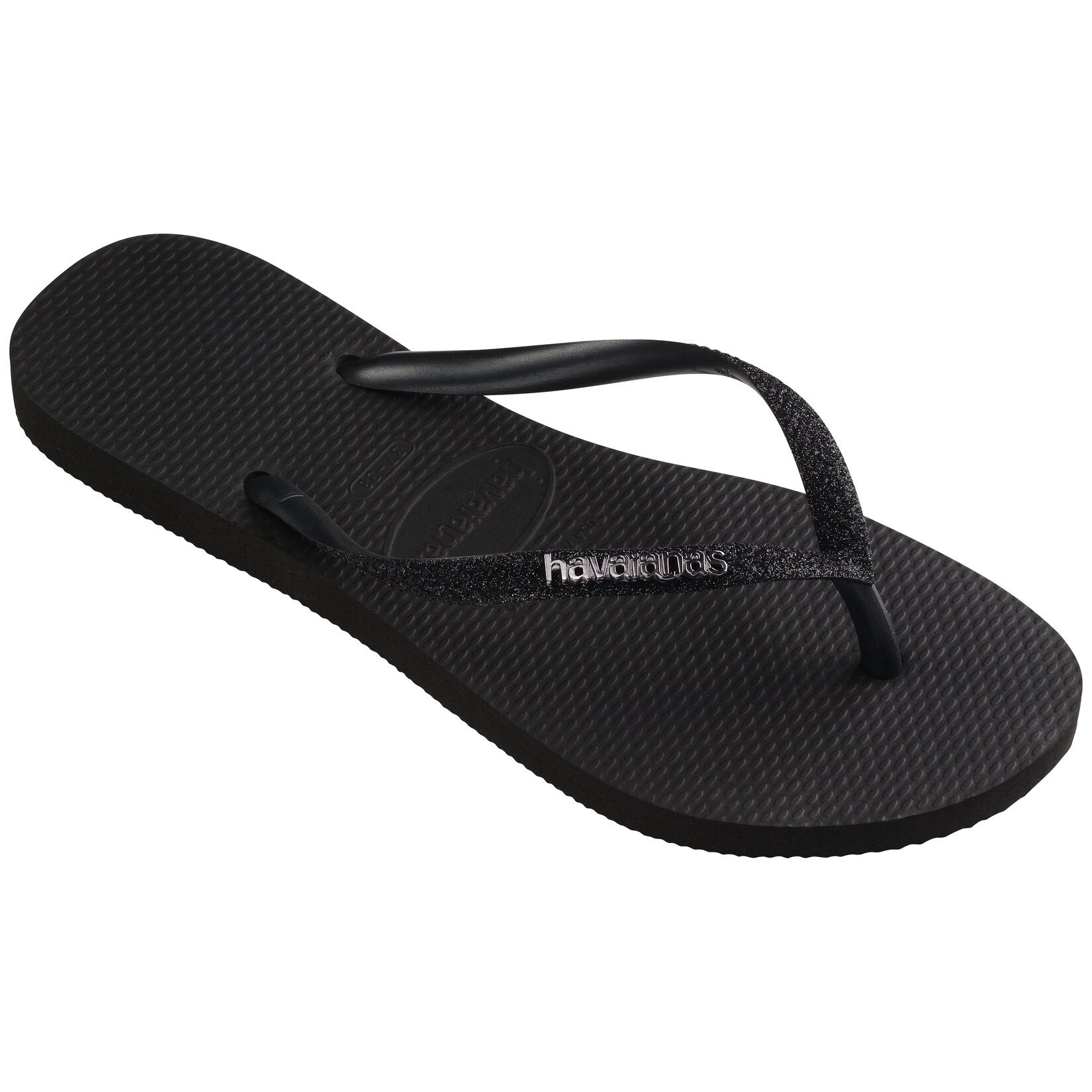 Havaianas Slim Glitter  Black/Black 37/38 - Görsel 2