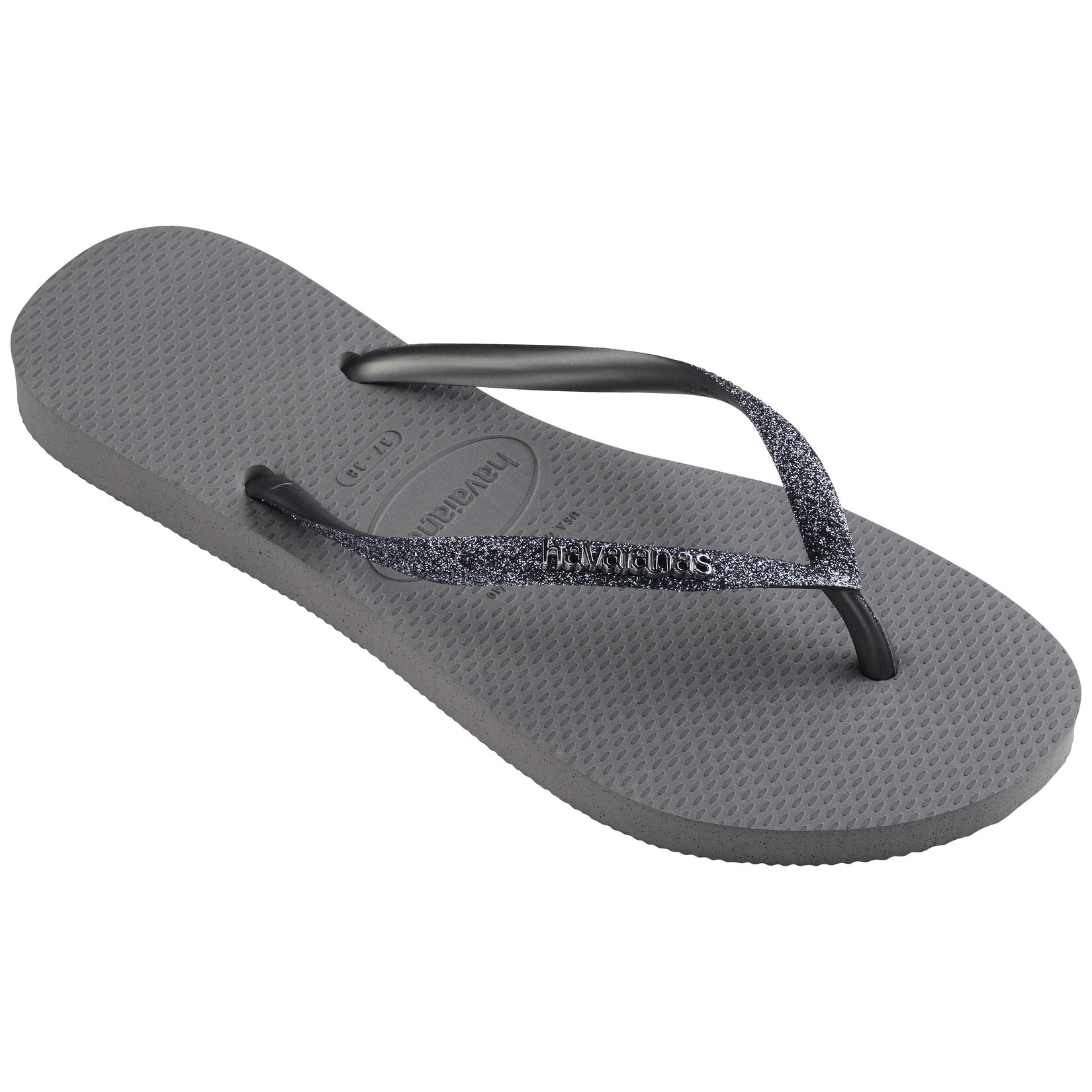 Havaianas Slim Glitter  Grey/Graphite 35/36 - Görsel 2