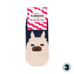 Carnaval Socks Köpek Desenli Kadın Patik Çorap - M - Görsel 3