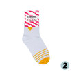 Carnaval Socks Kalp Desenli Kadın Kısa Çorap 37/44 - Görsel 2