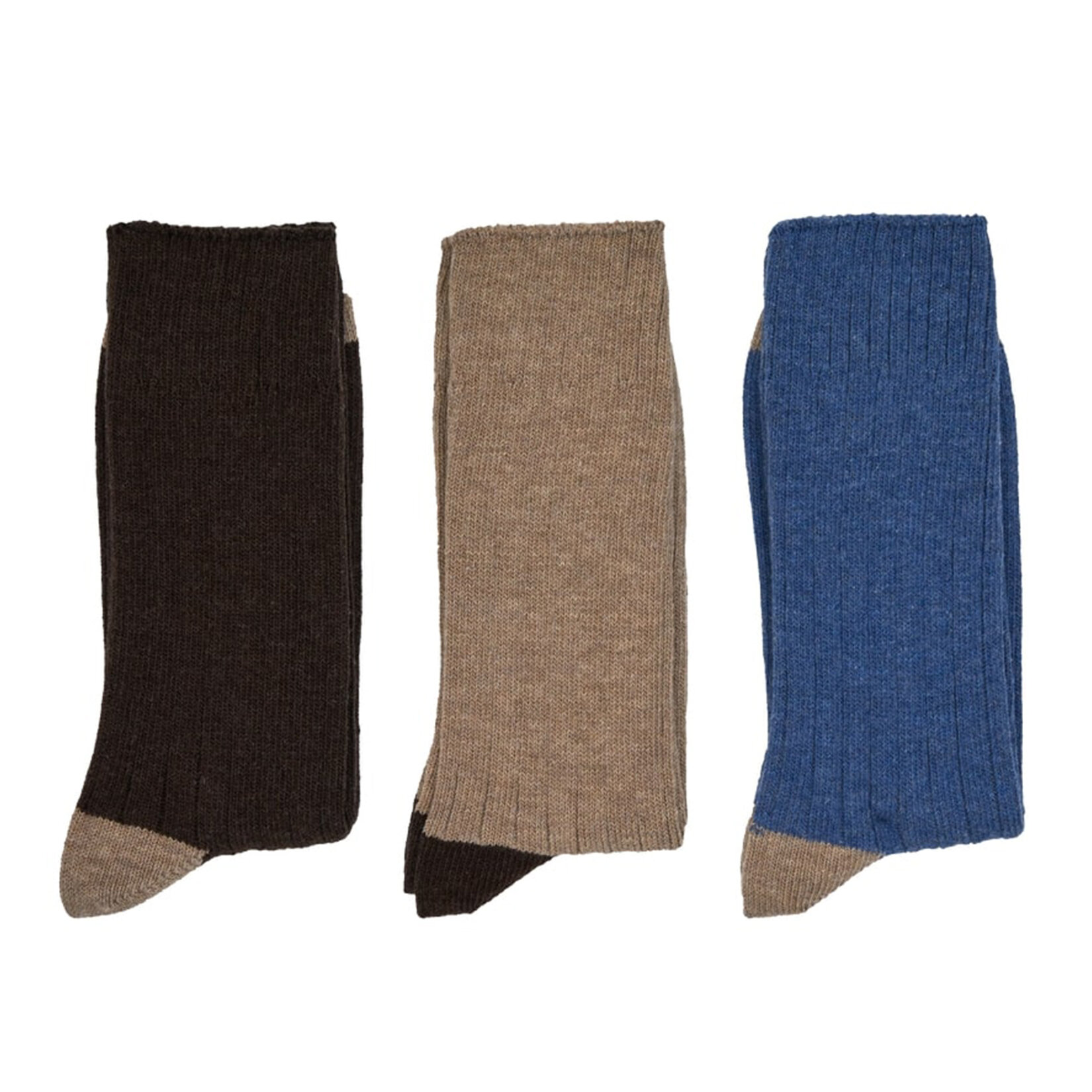 Sockstime Pamuklu Erkek Boot Çorap 3'lü 40-45