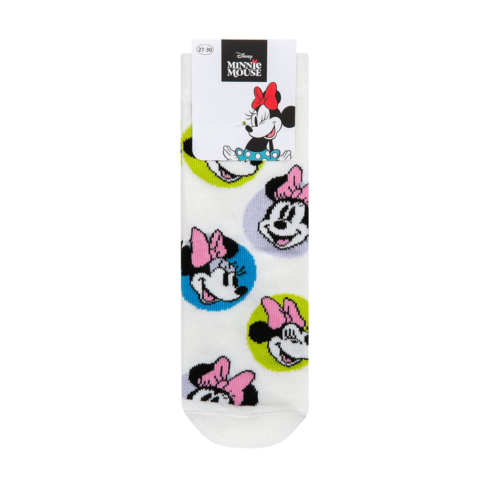 Minnie Mouse Kız Çocuk Soket Çorap