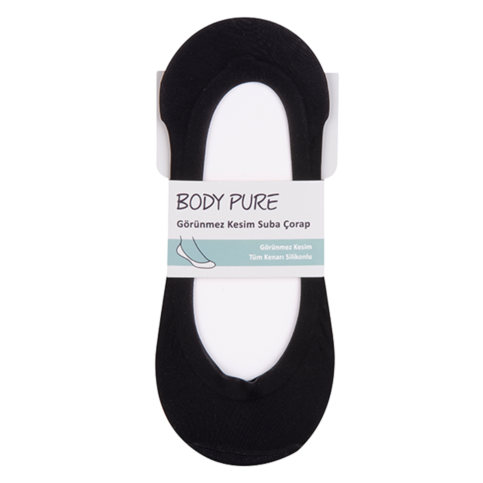 Body Pure Görünmez Kesim Suba Çorap