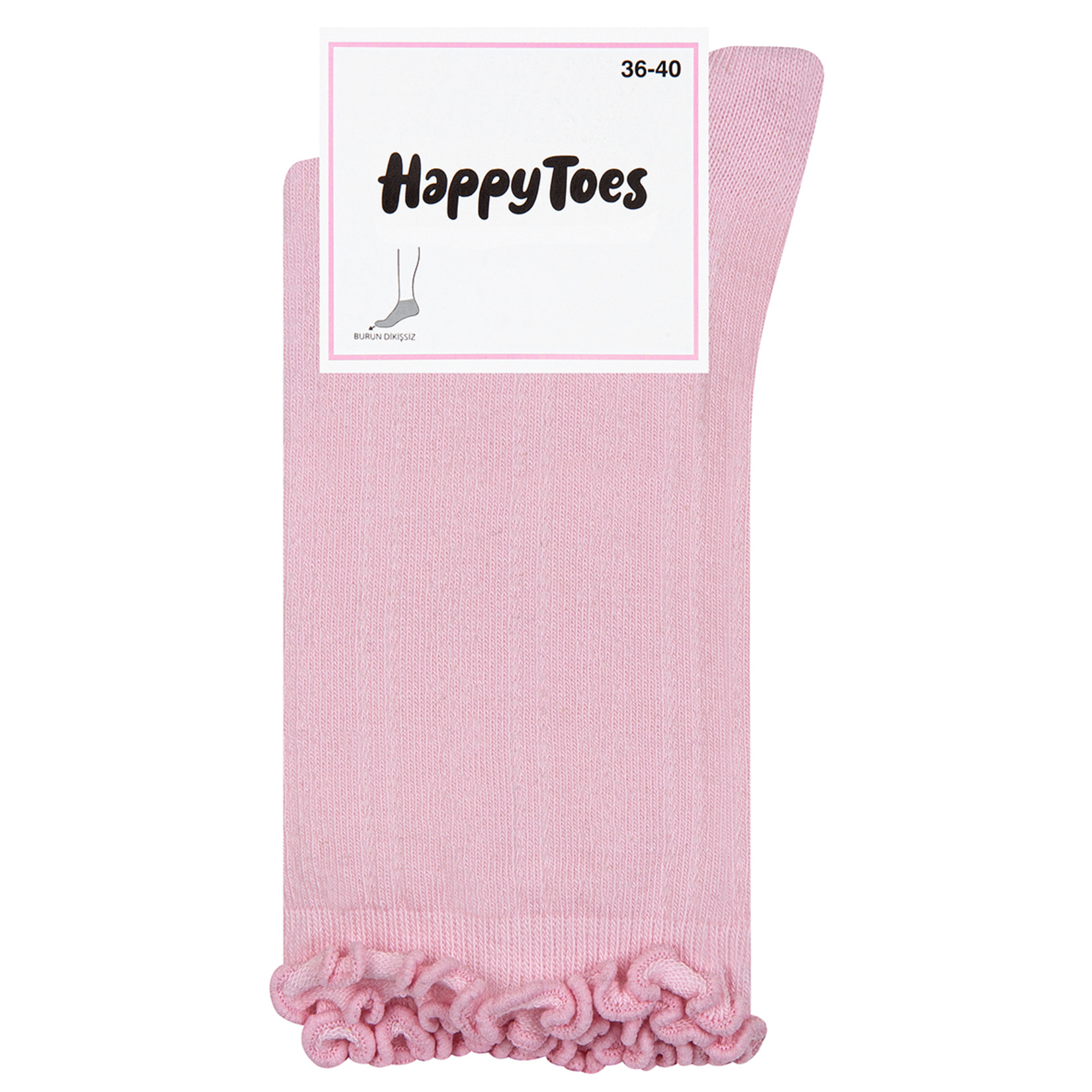 Happy Toes Kadın Fırfırlı Çorap 36-40 - Görsel 3