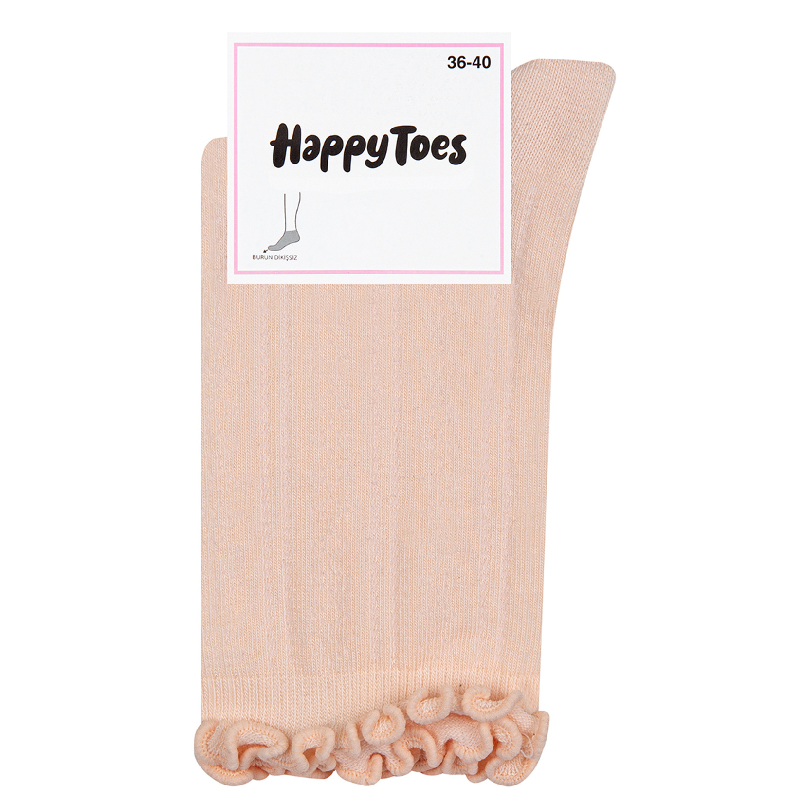Happy Toes Kadın Fırfırlı Çorap 36-40 - Görsel 4