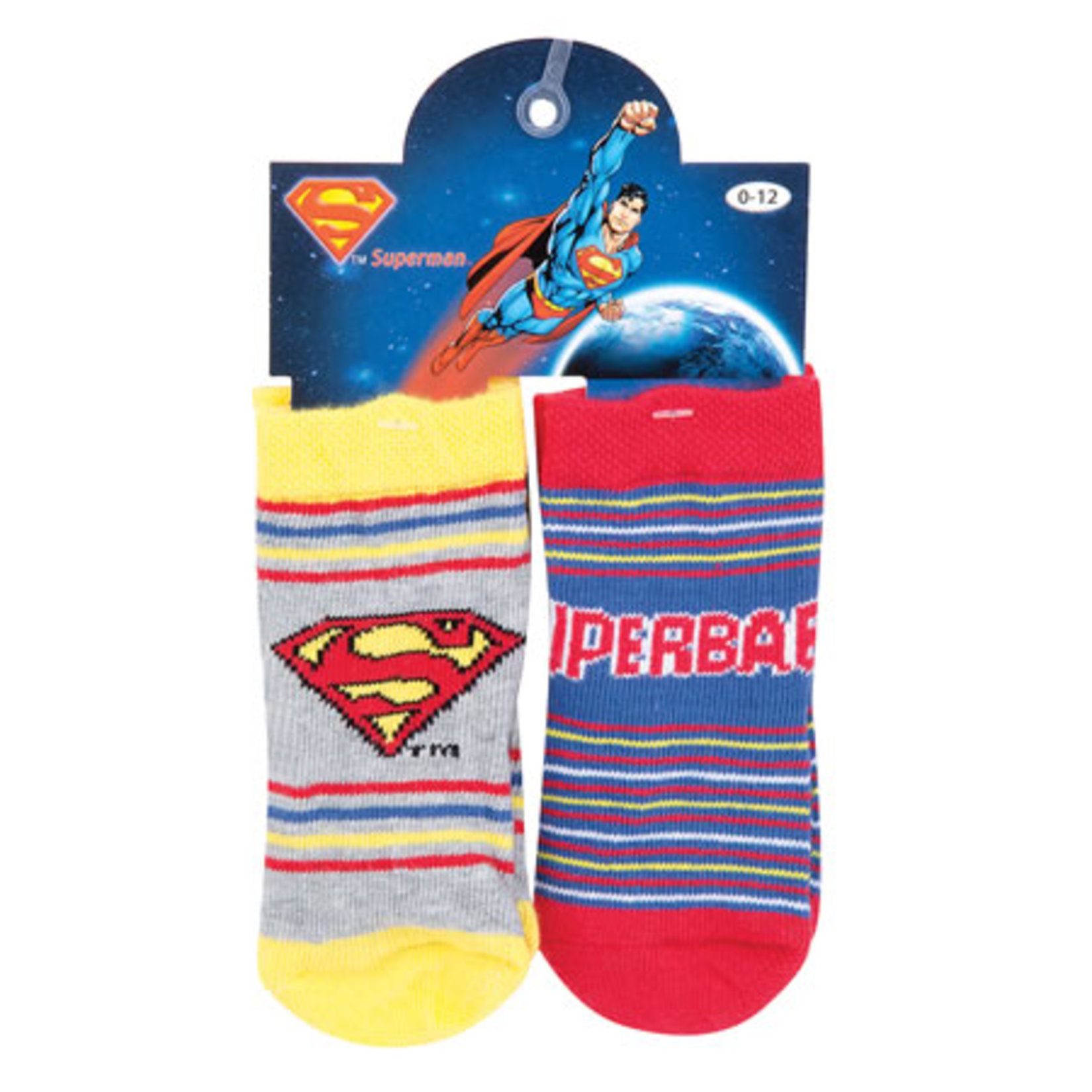 Superbaby Lisanslı 2'Li Bebek Çorabı