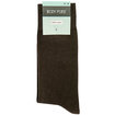 Body Pure Erkek Çorabı Kahverengi - Görsel 1