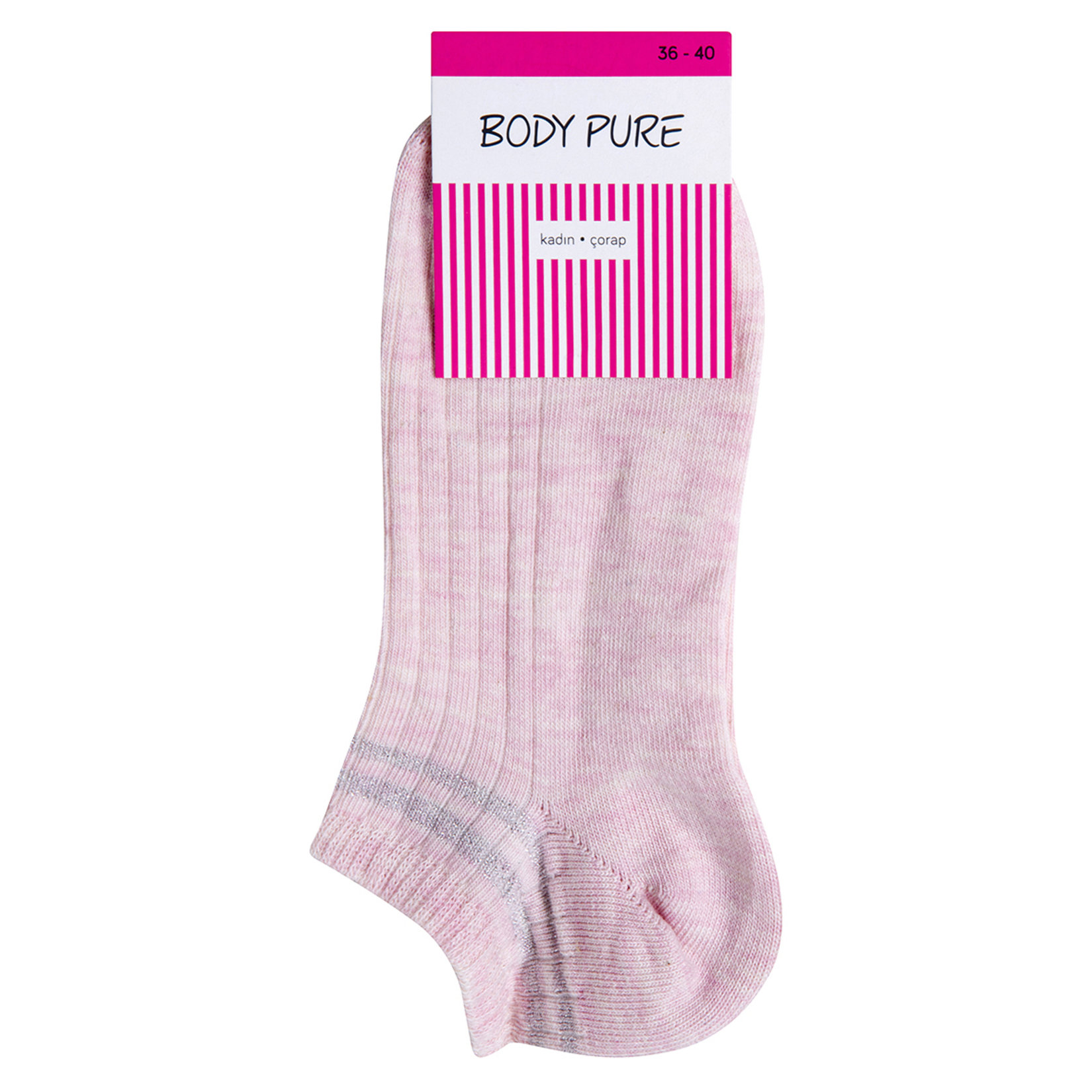 Body Pure Patik Kadın Çorabı 4000 Y19